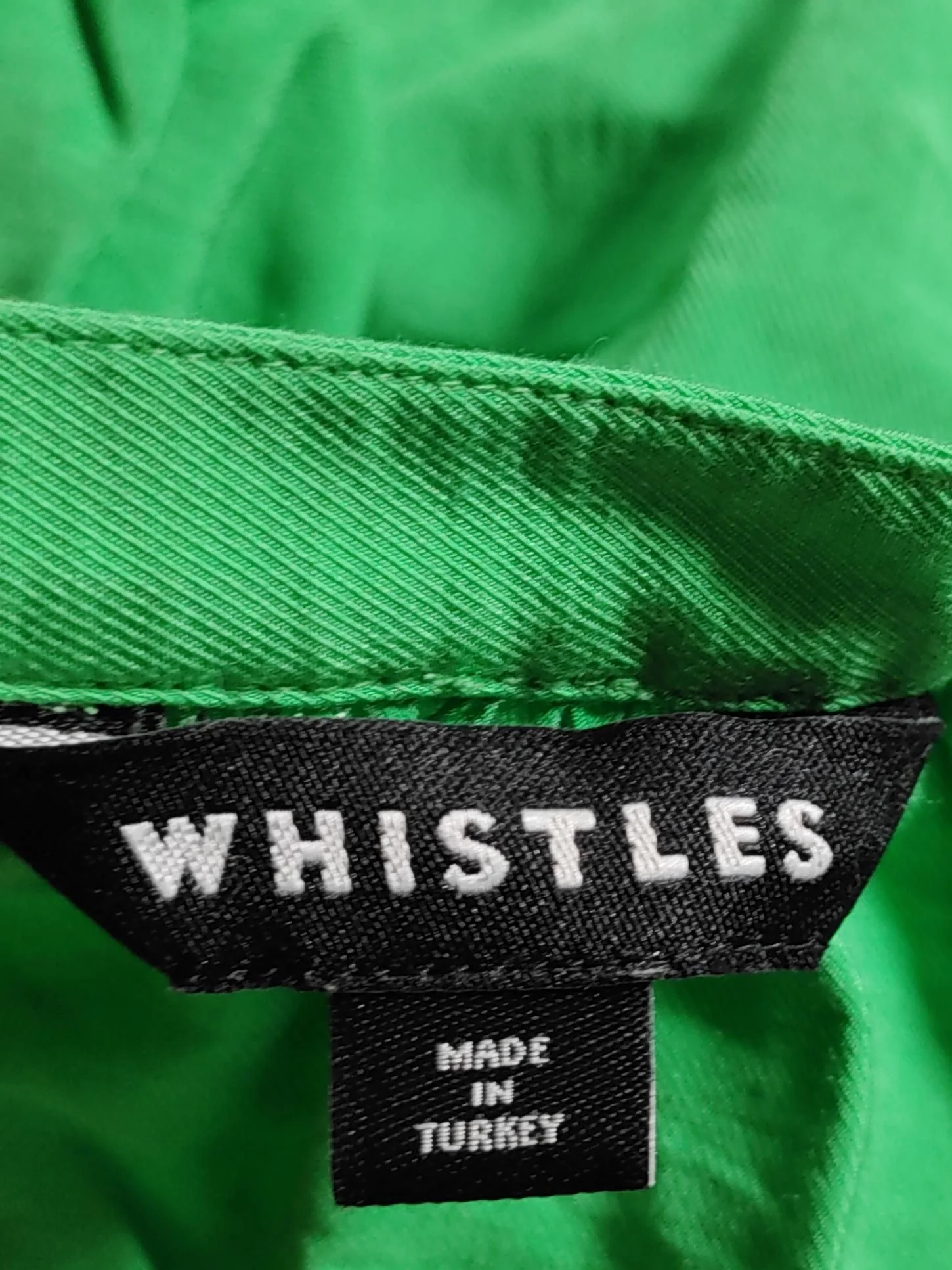 Whistles Shirt Midi Dress UK16 in Green - Image 5