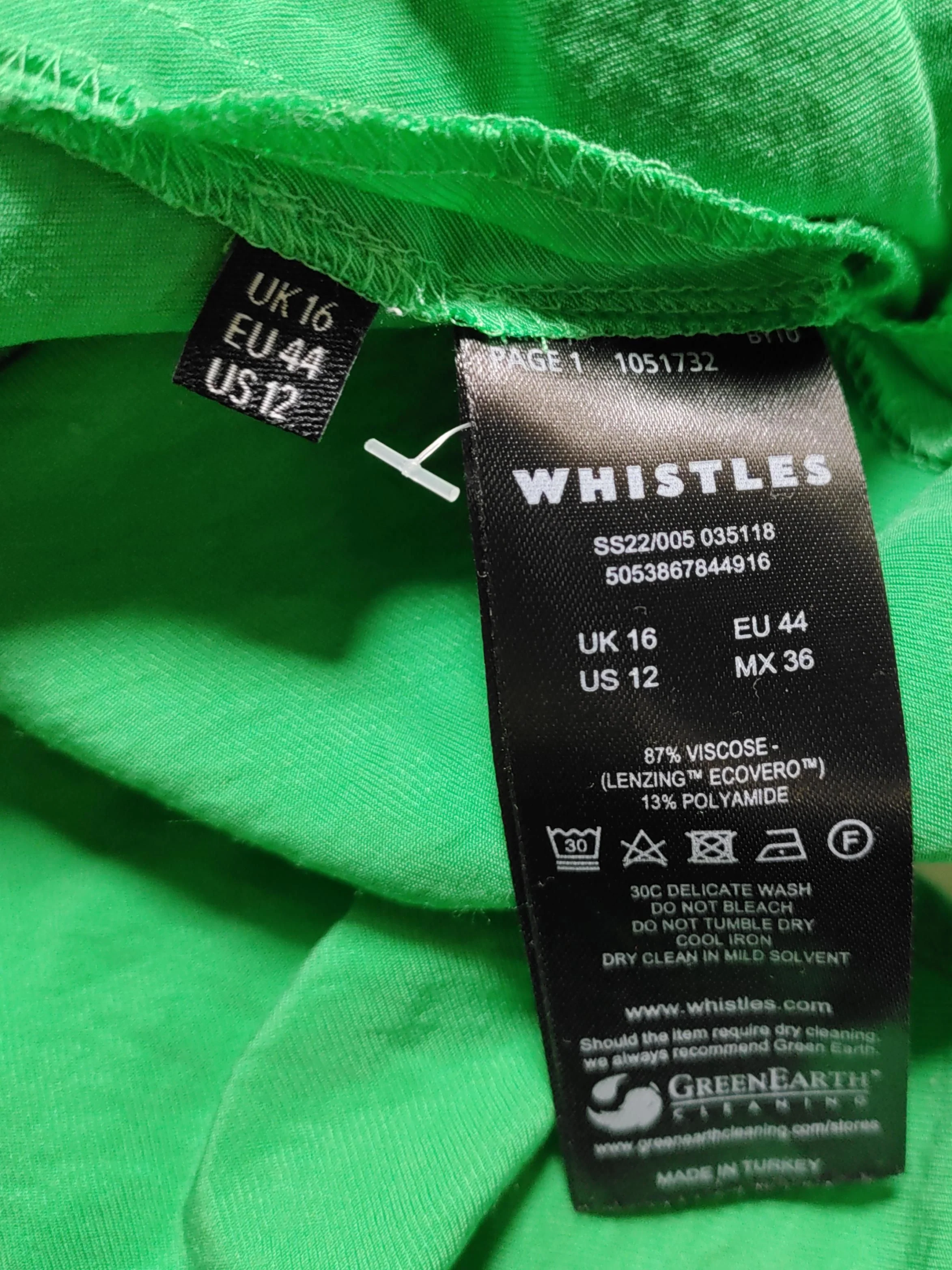 Whistles Shirt Midi Dress UK16 in Green - Image 6