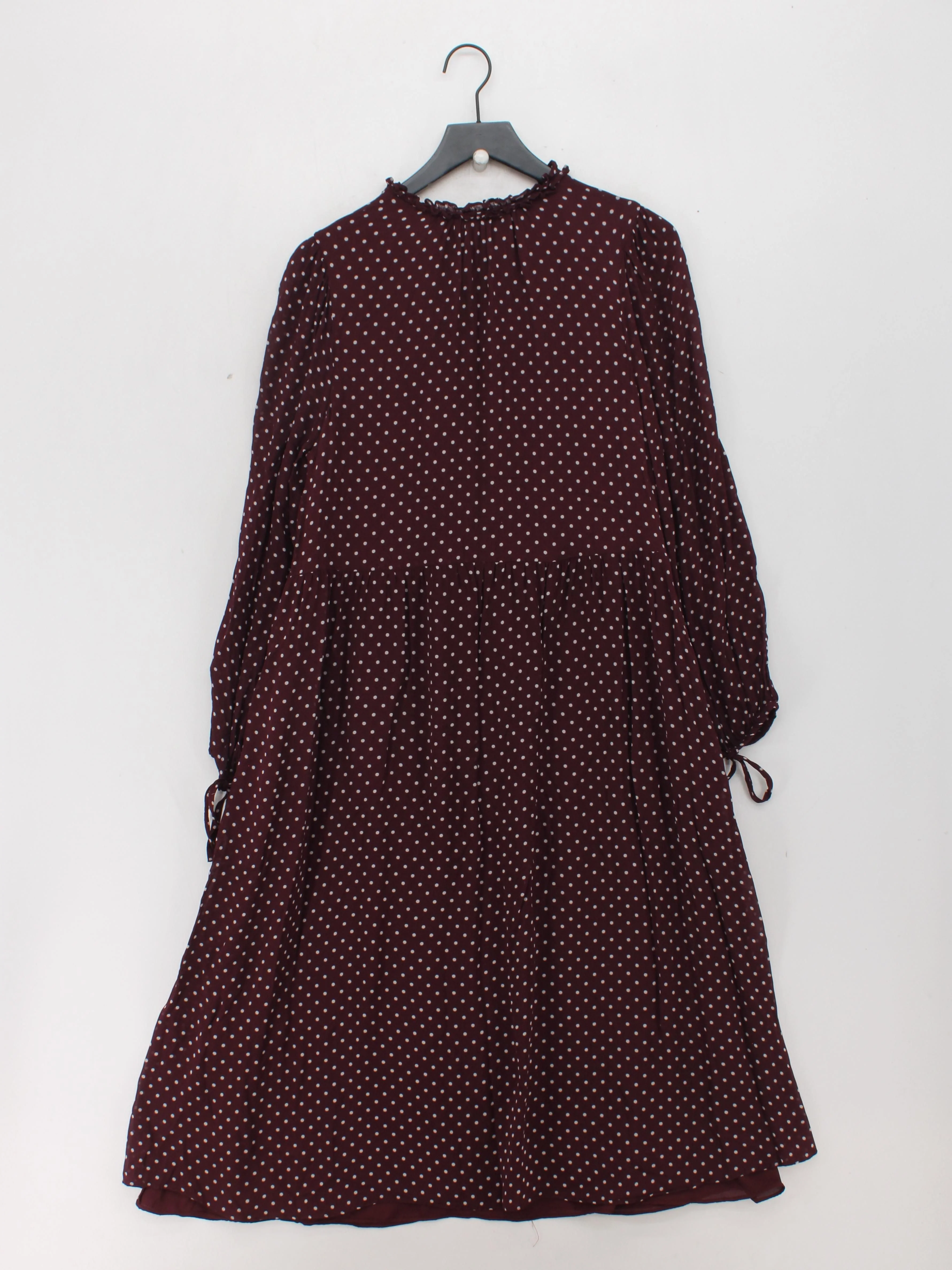 Whistles Shirt Midi Dress UK16 in Red - Image 2