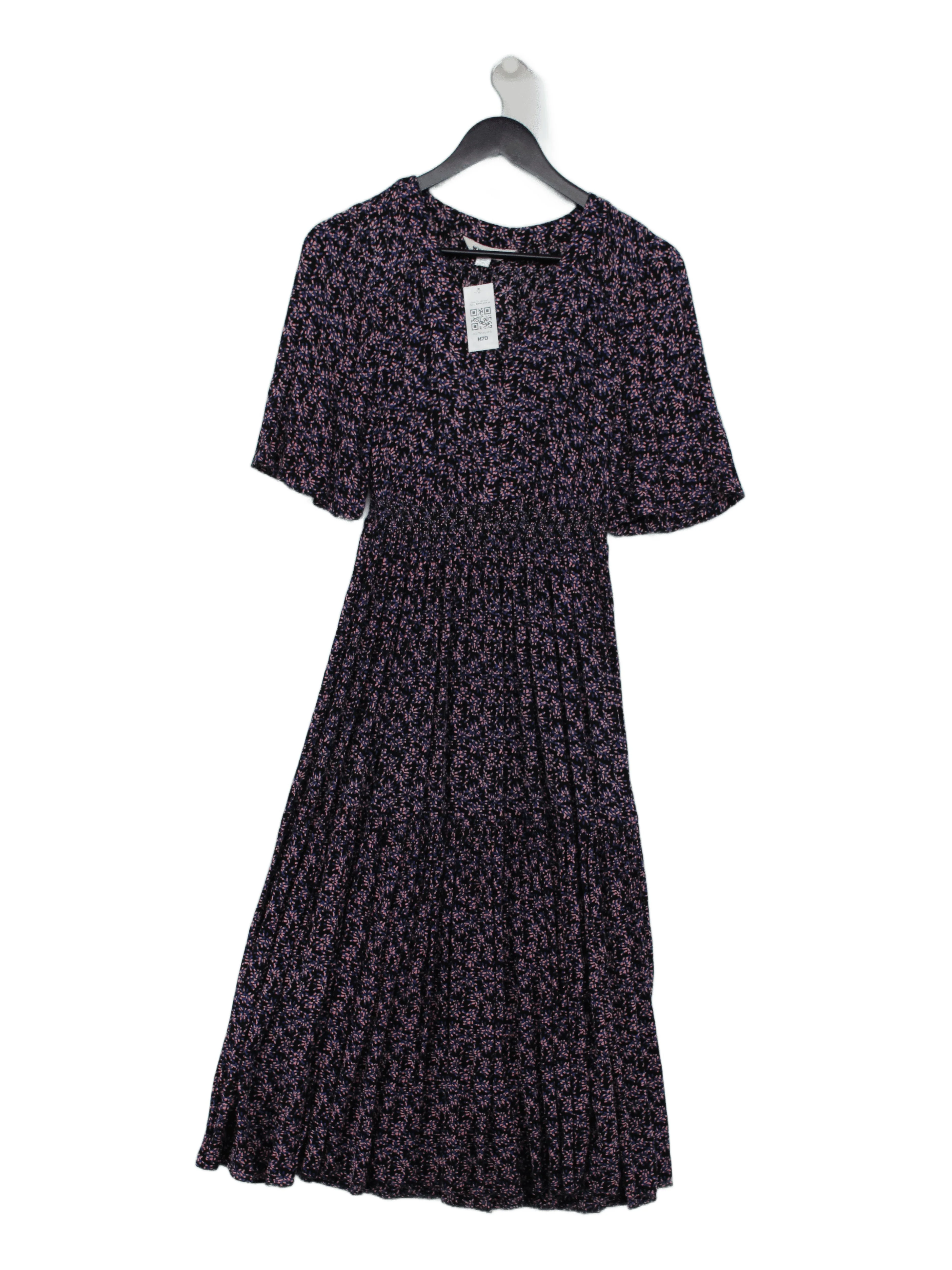 Whistles Shirt Midi Dress UK8 in Black