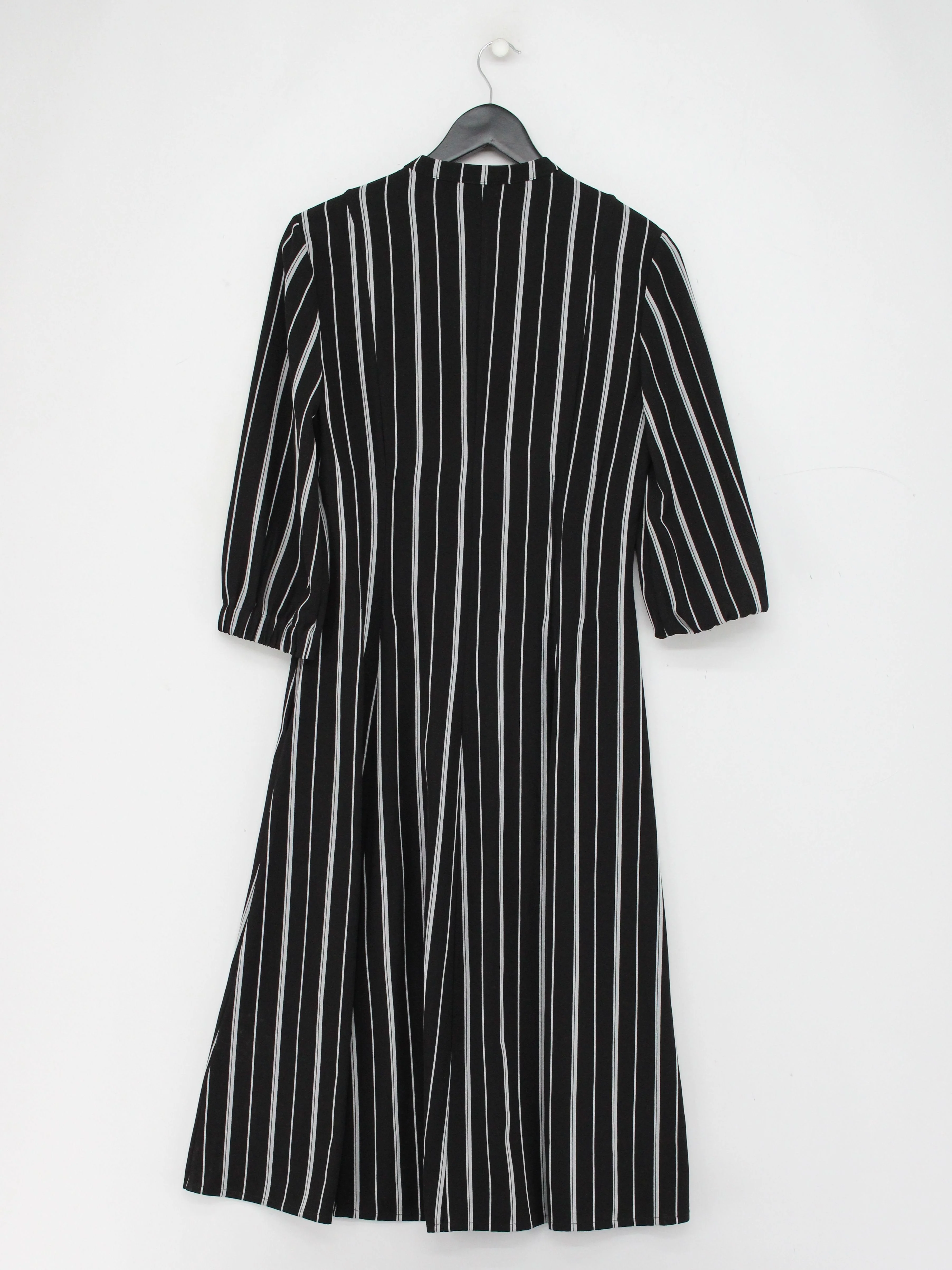 Whistles Shirt Midi Dress UK8 in Black - Image 2