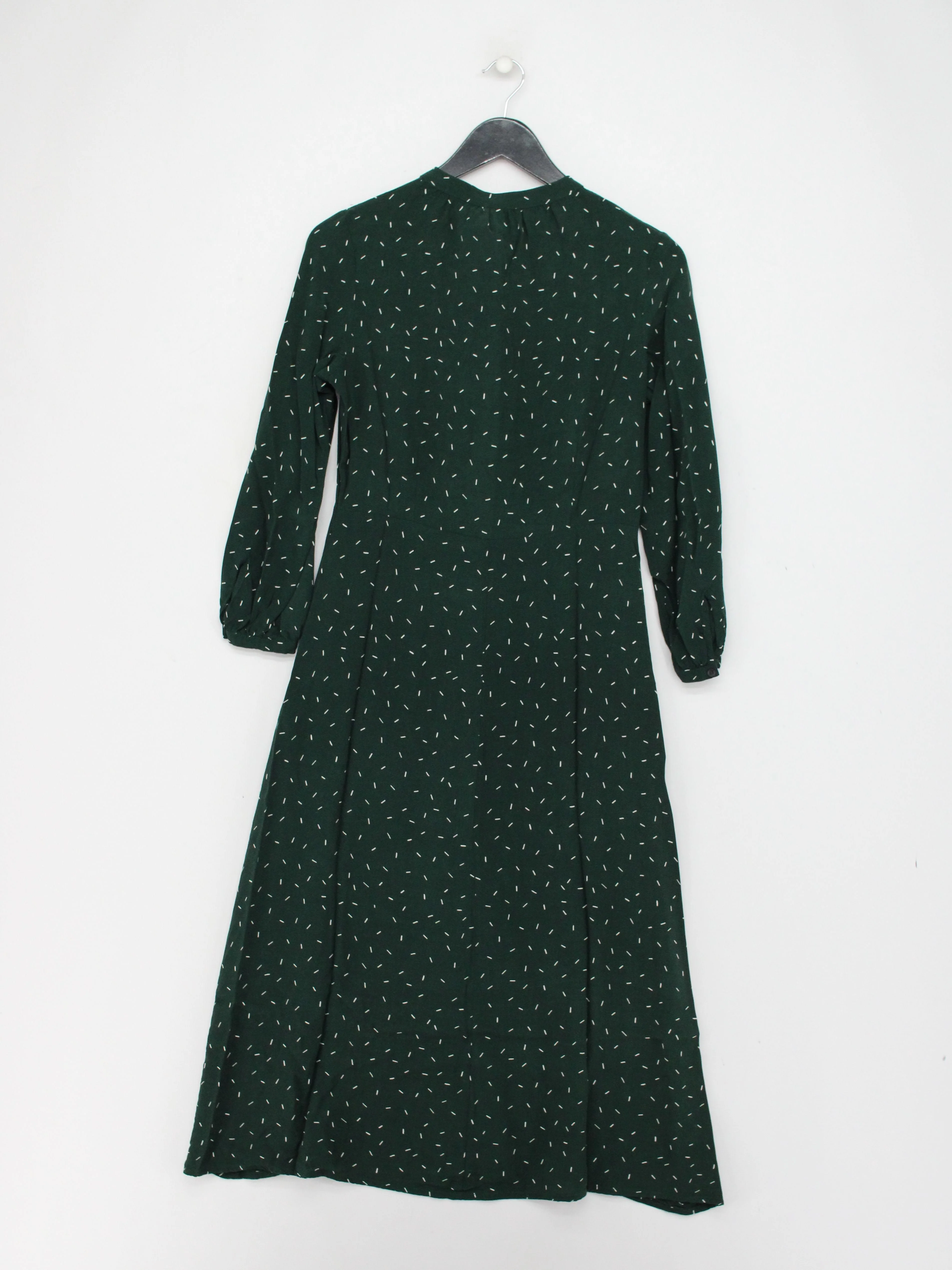 Whistles Shirt Midi Dress UK8 in Green - Image 2