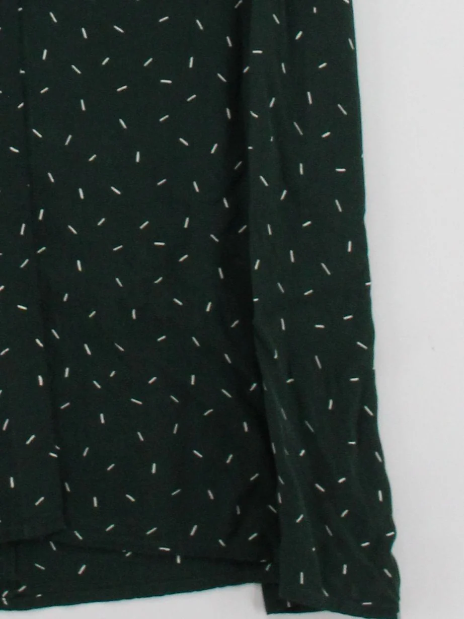 Whistles Shirt Midi Dress UK8 in Green - Image 4