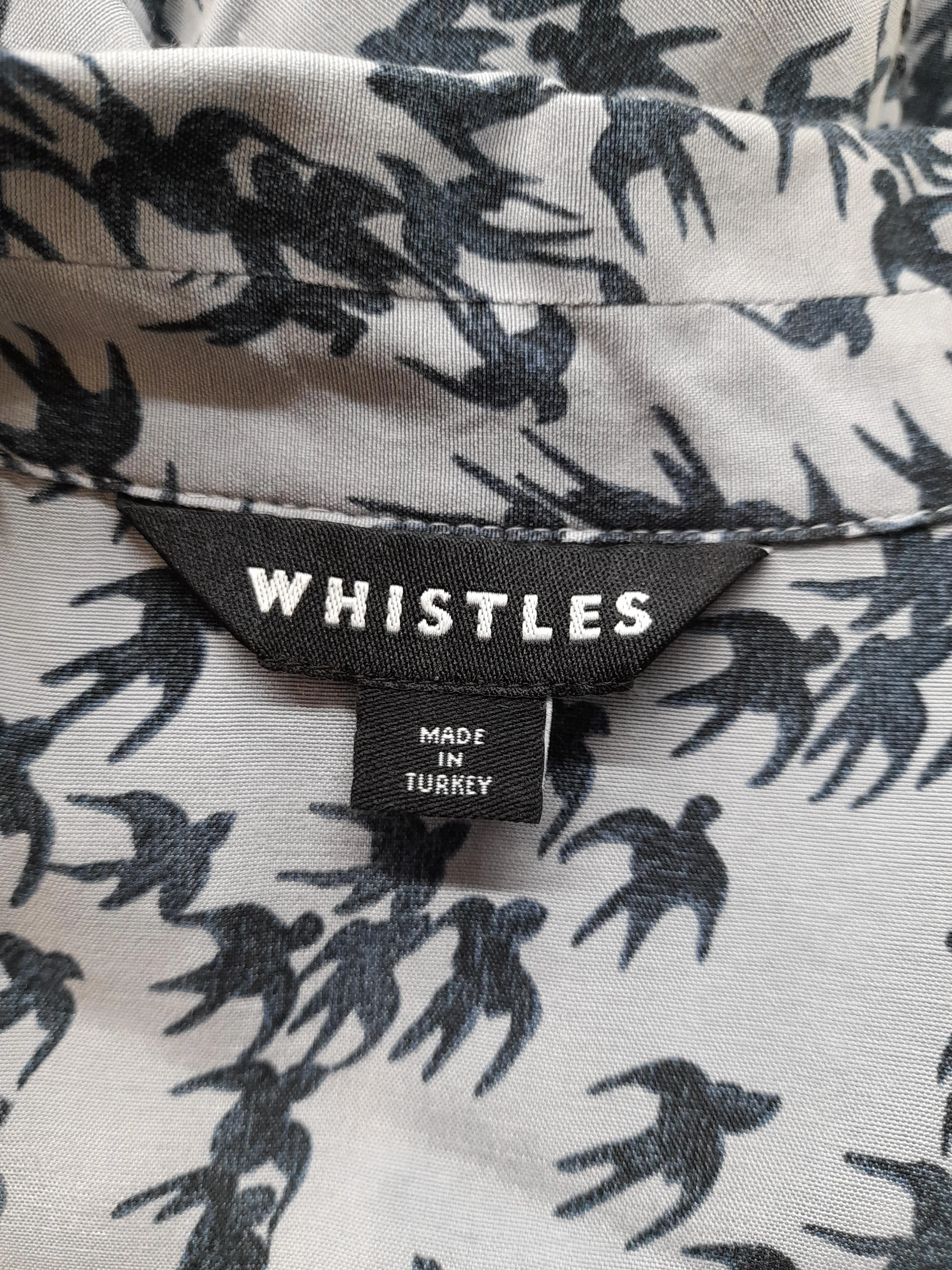 Whistles Shirt Midi Dress UK8 in Grey - Image 5