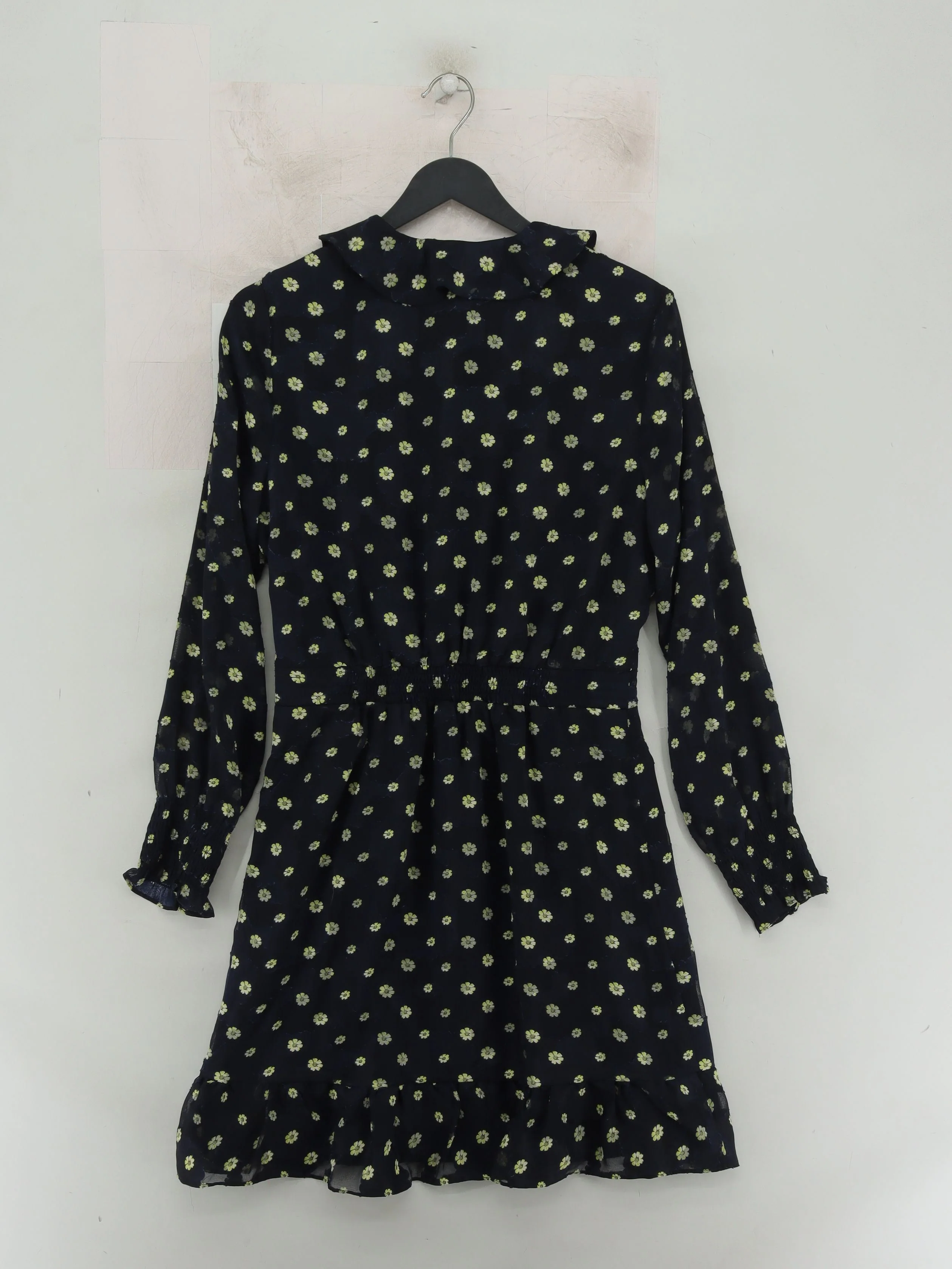 Whistles Shirt Mini Dress UK12 in Black - Image 2