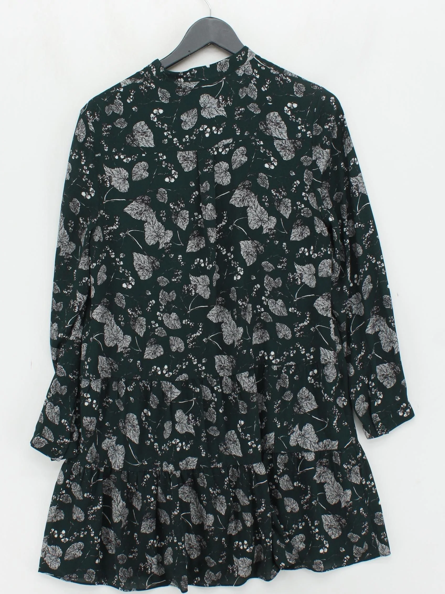 Whistles Shirt Mini Dress UK12 in Green - Image 2