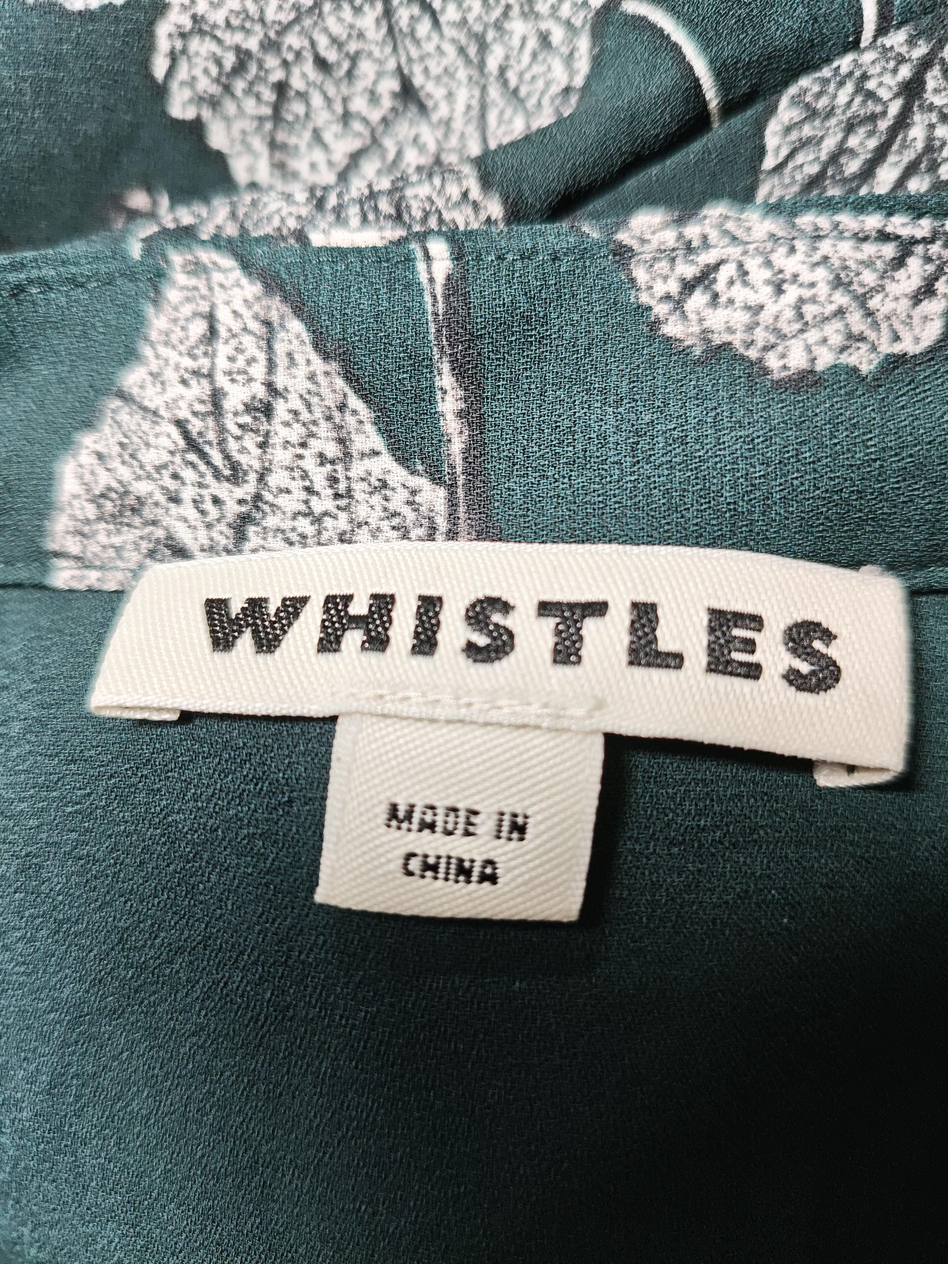 Whistles Shirt Mini Dress UK12 in Green - Image 5