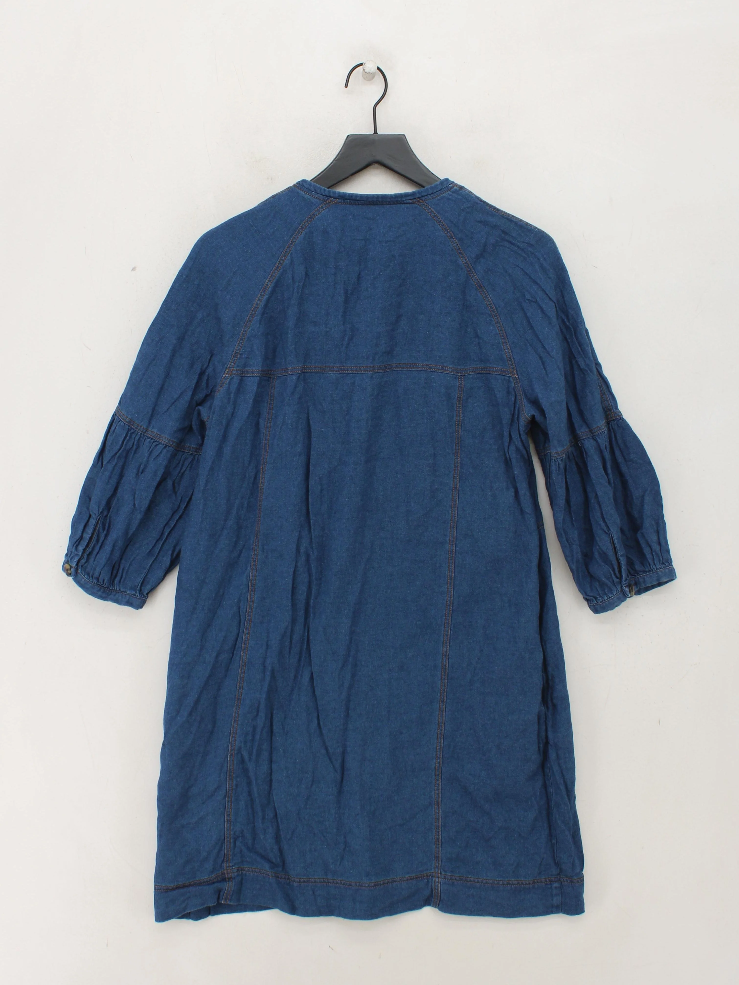 Whistles Shirt Mini Dress UK14 in Blue - Image 2