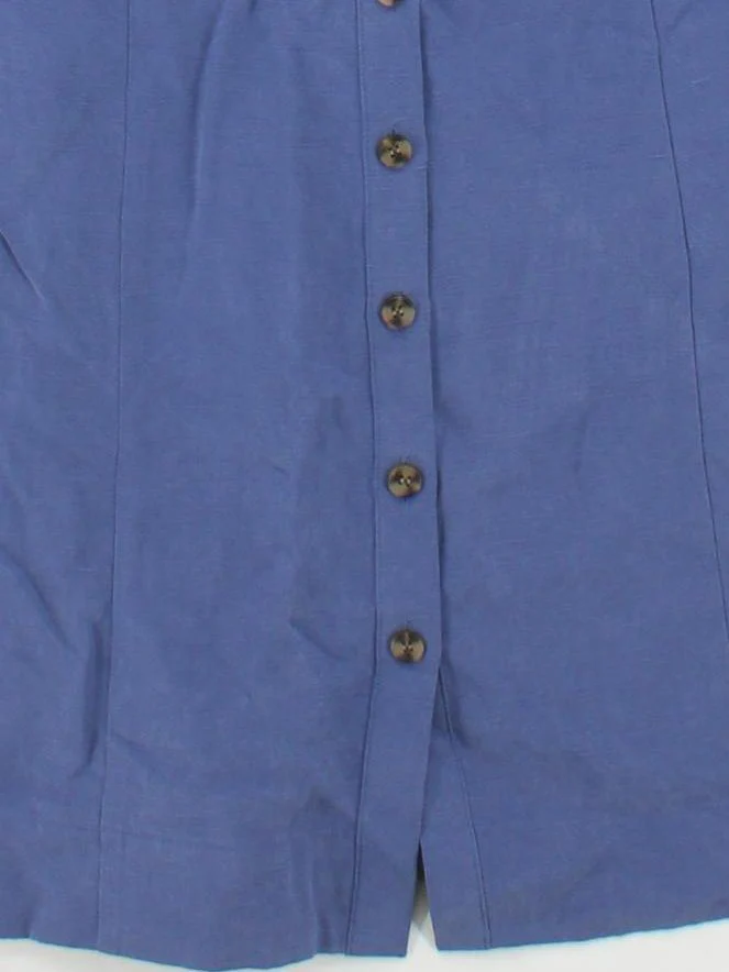 Whistles Shirt Mini Dress UK14 in Blue - Image 4