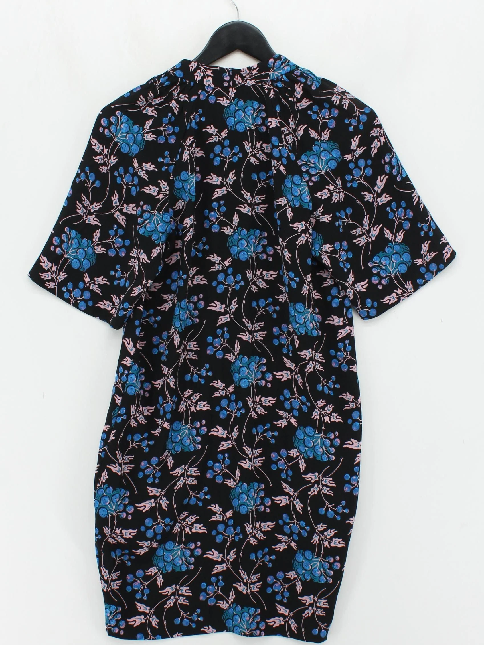 Whistles Shirt Mini Dress UK6 in Black - Image 2