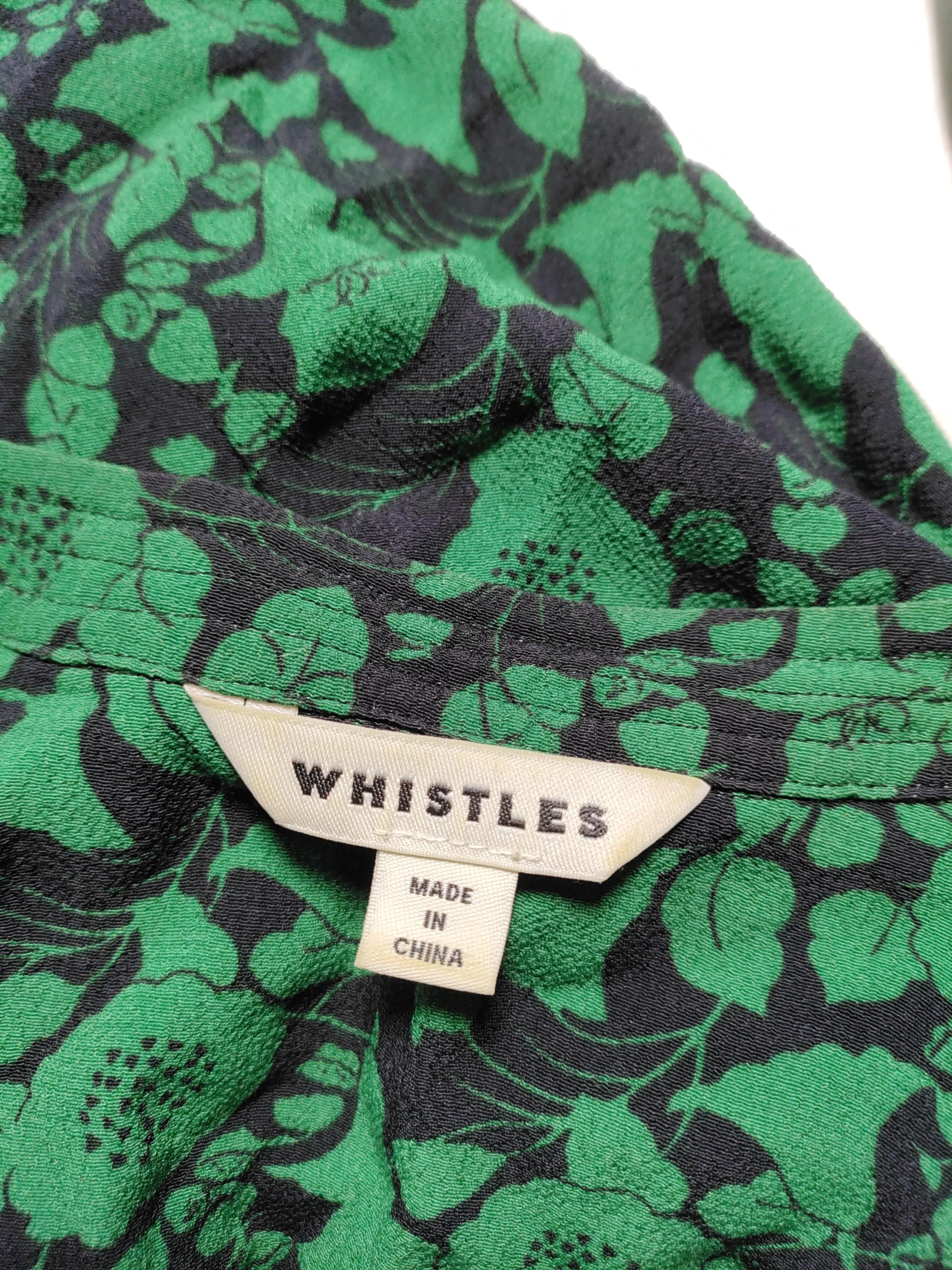 Whistles Shirt Mini Dress UK6 in Green - Image 5