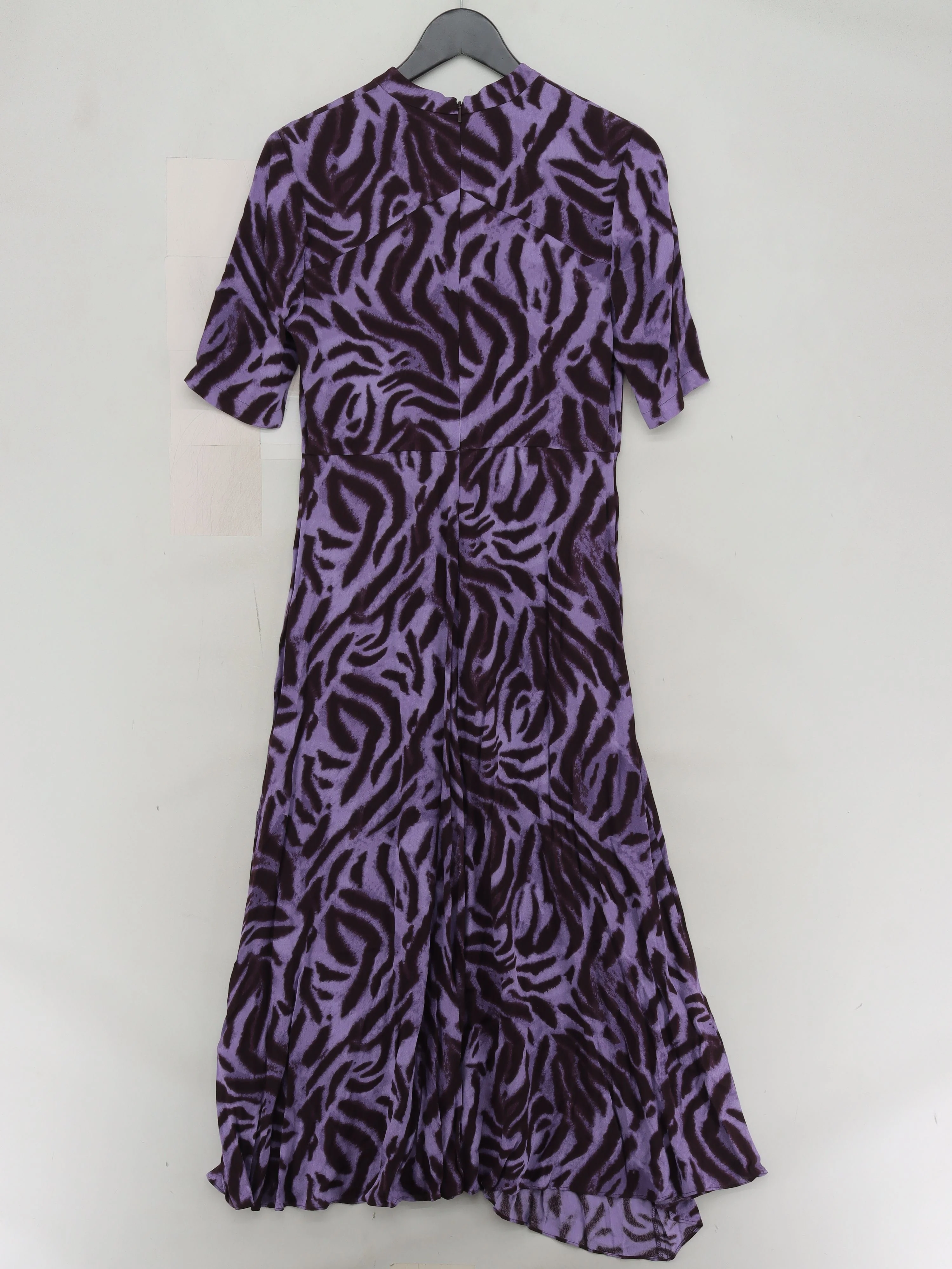 Whistles Skater Midi Dress UK10 in Purple - Image 2