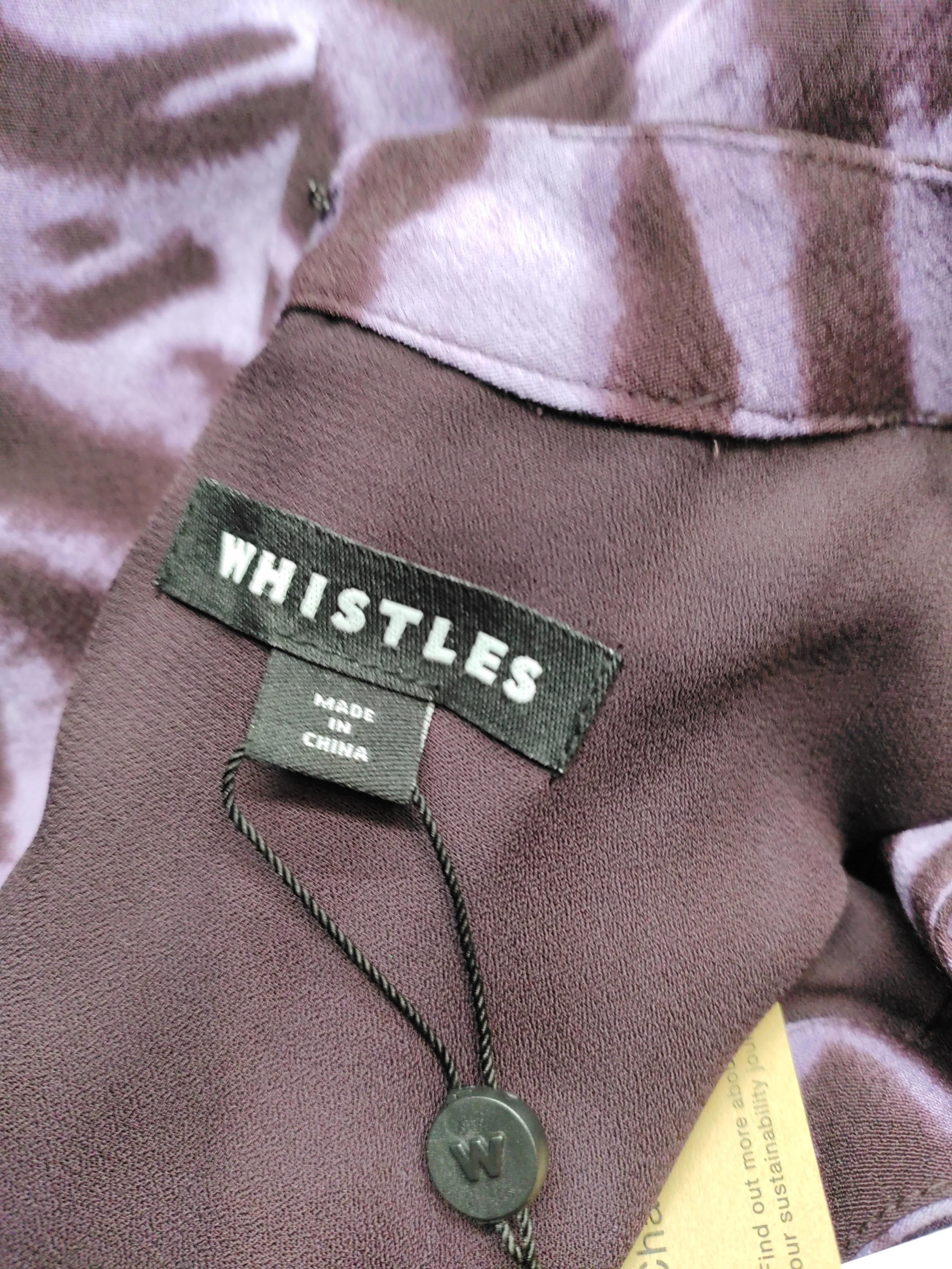 Whistles Skater Midi Dress UK10 in Purple - Image 6