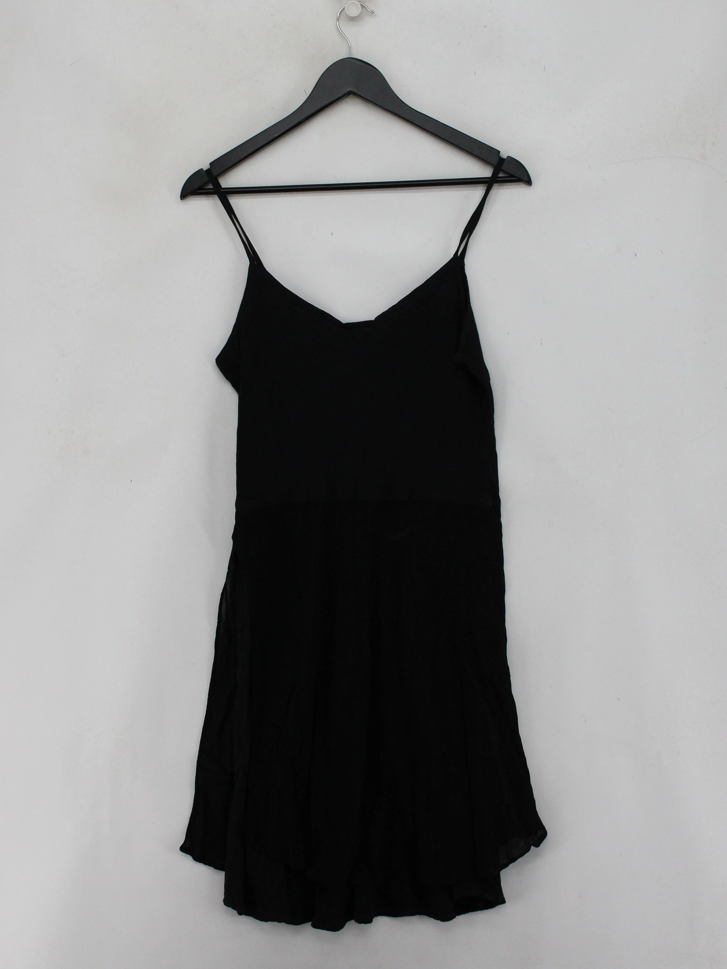 Whistles Slip Mini Dress L in Black - Image 2