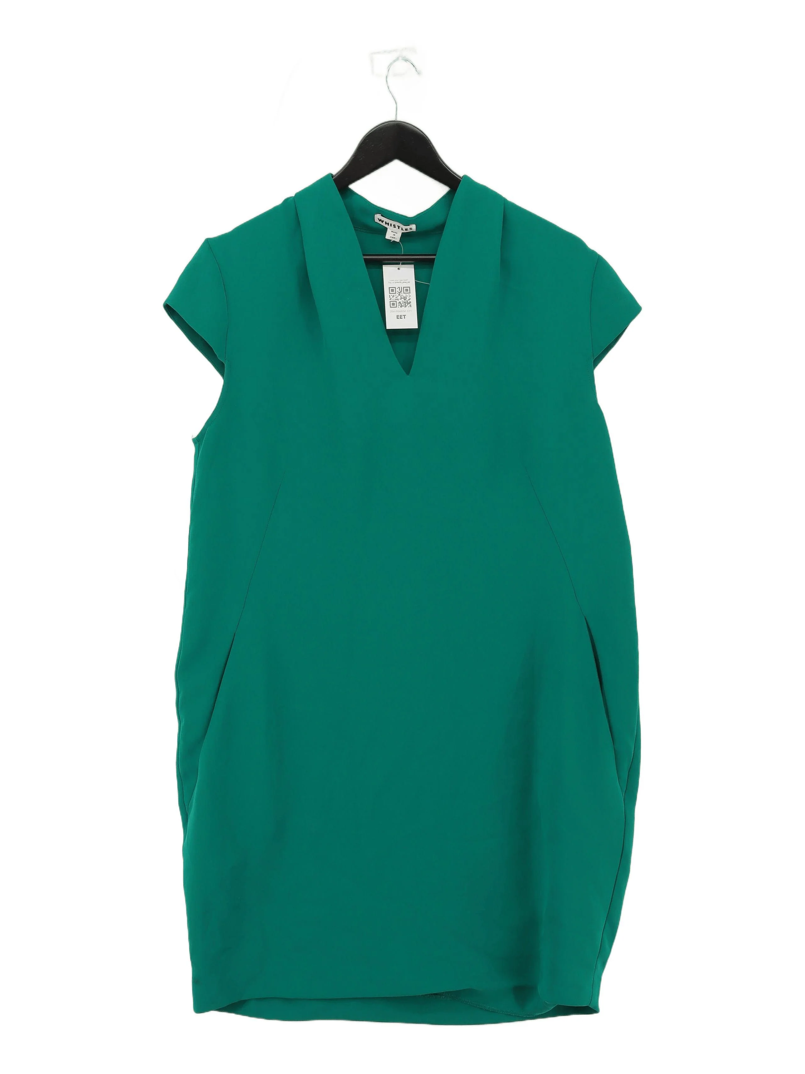 Whistles T-Shirt Mini Dress UK14 in Green