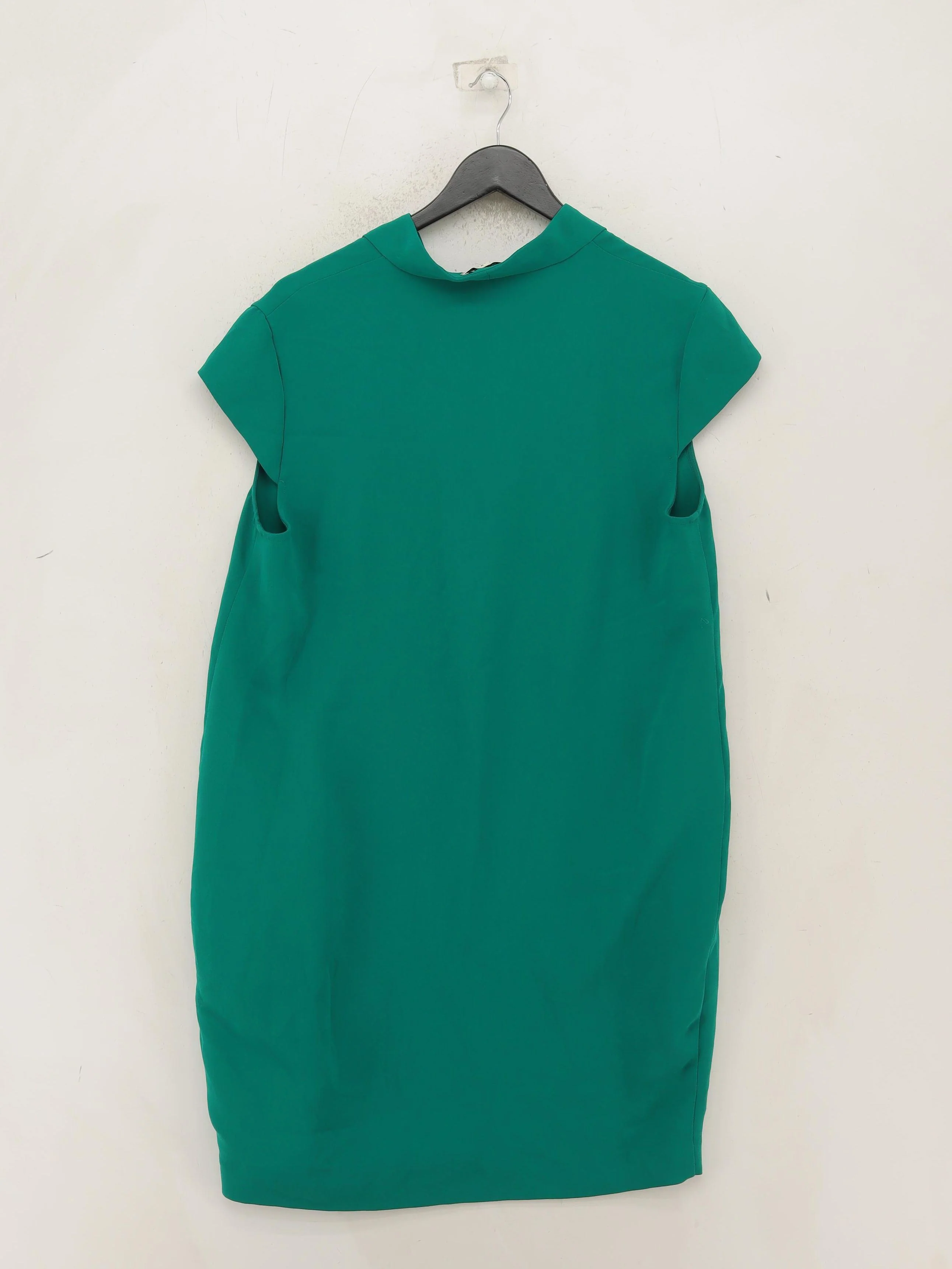 Whistles T-Shirt Mini Dress UK14 in Green - Image 2