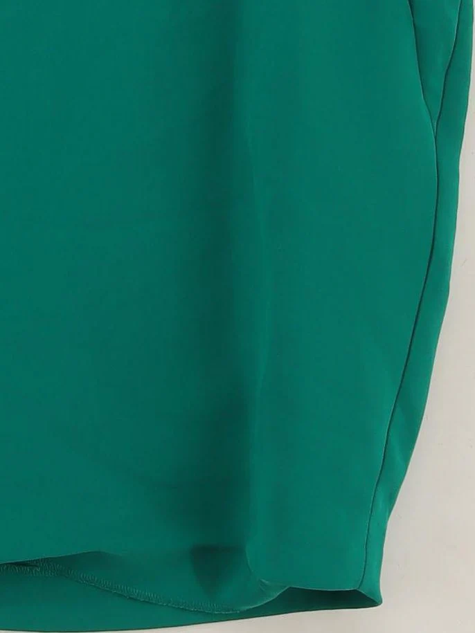 Whistles T-Shirt Mini Dress UK14 in Green - Image 4