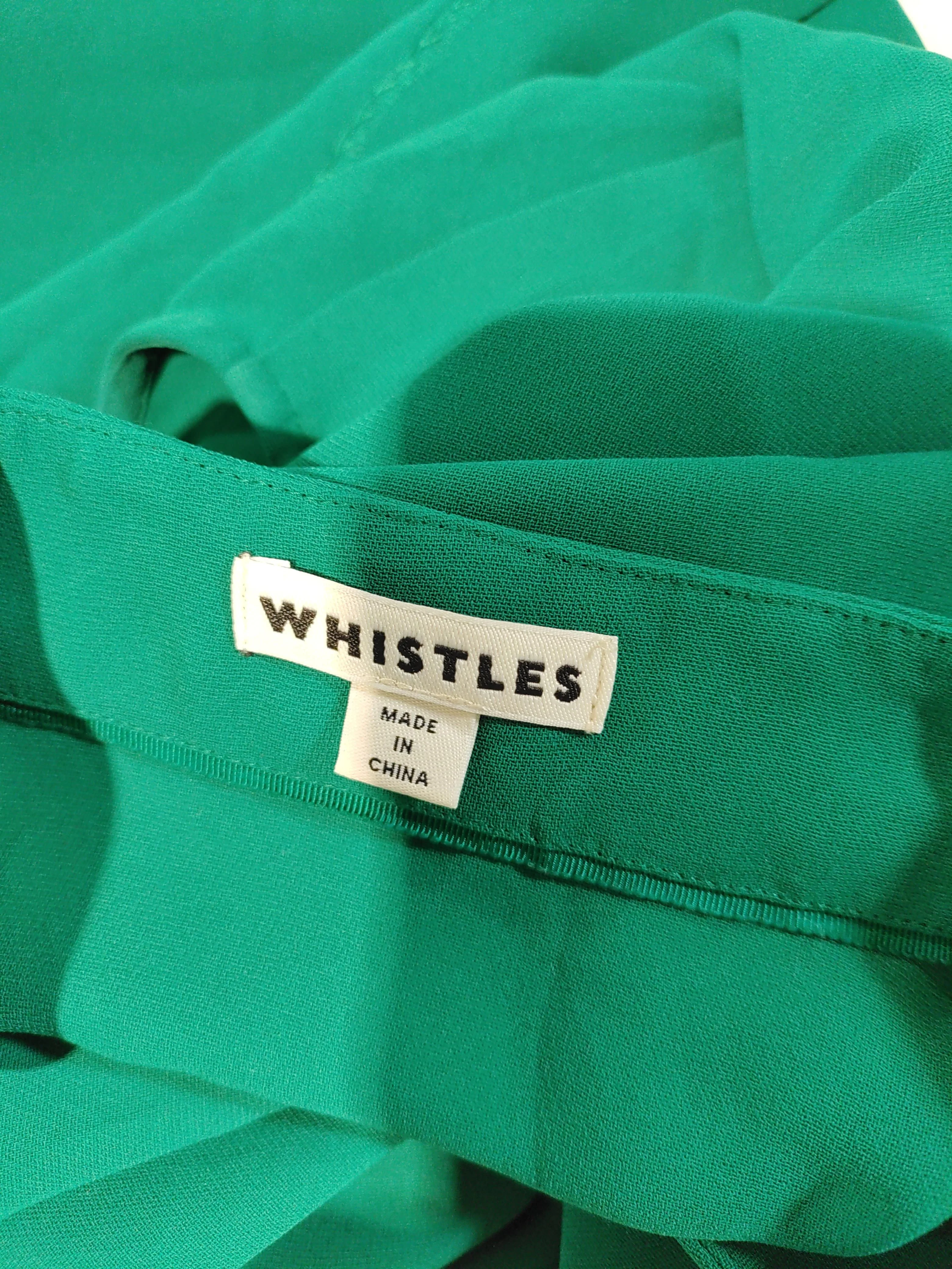Whistles T-Shirt Mini Dress UK14 in Green - Image 5