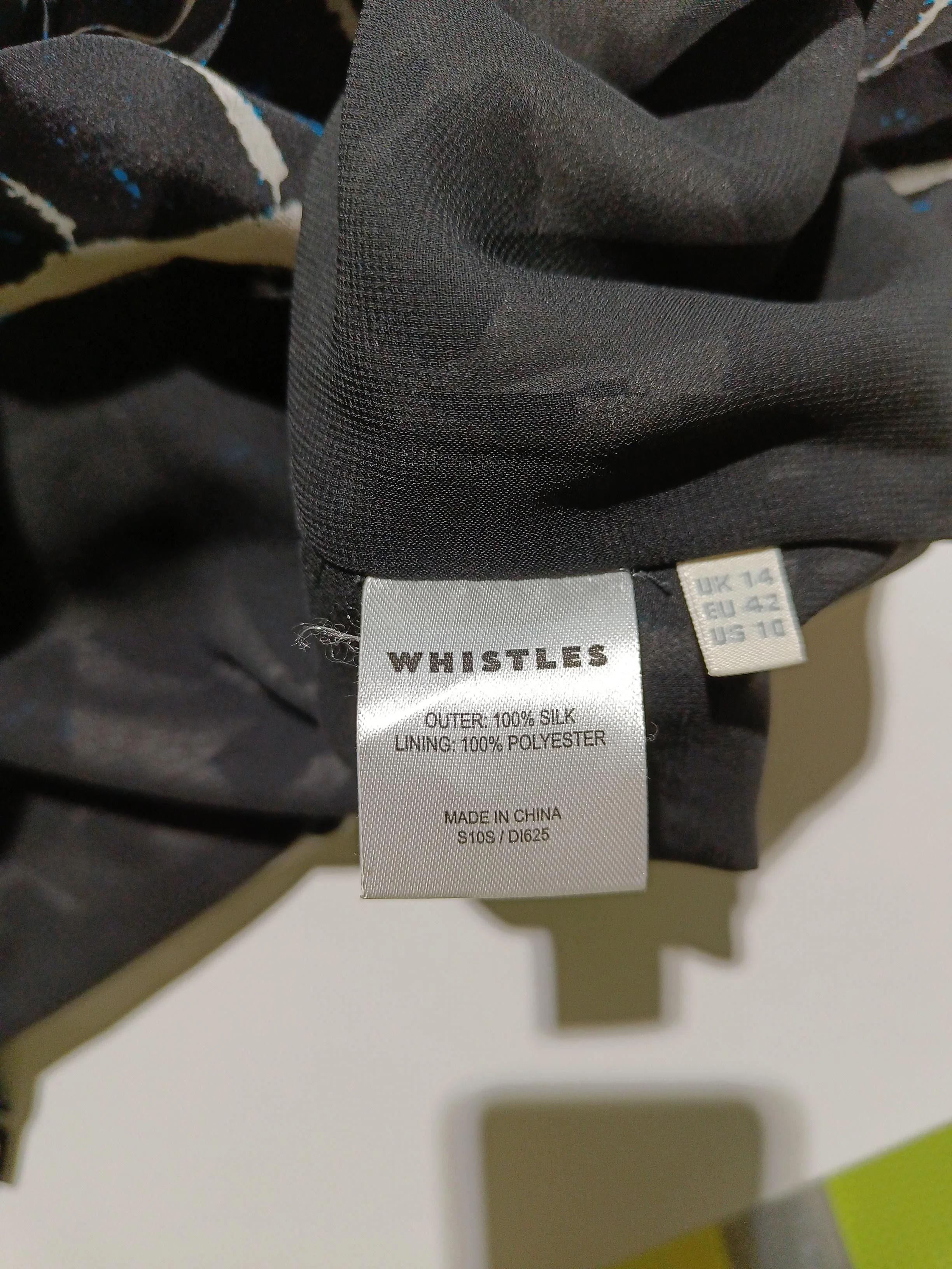 Whistles T-Shirt Mini Dress UK14 in Multi - Image 6