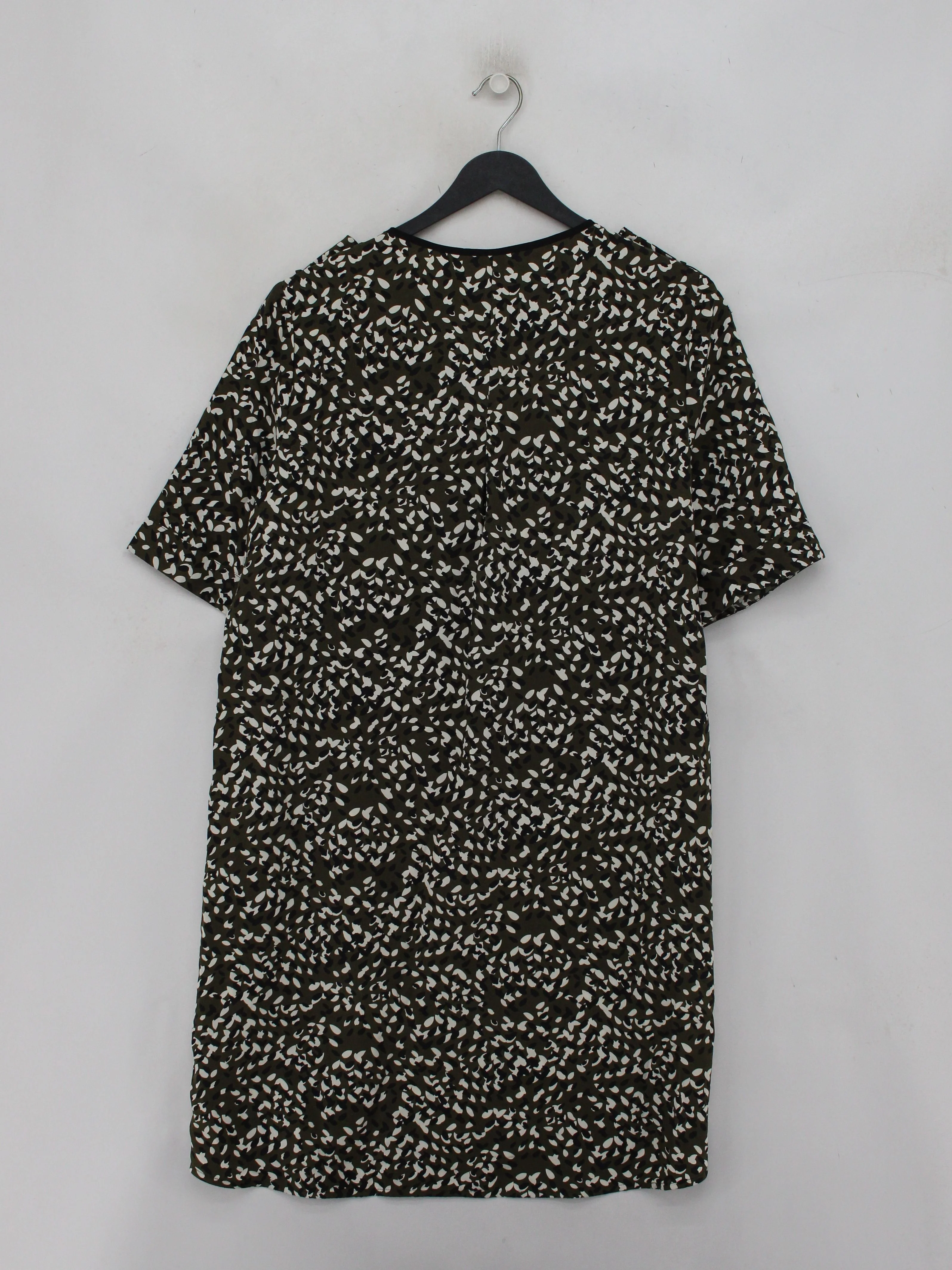 Whistles T-Shirt Mini Dress XL in Green - Image 2