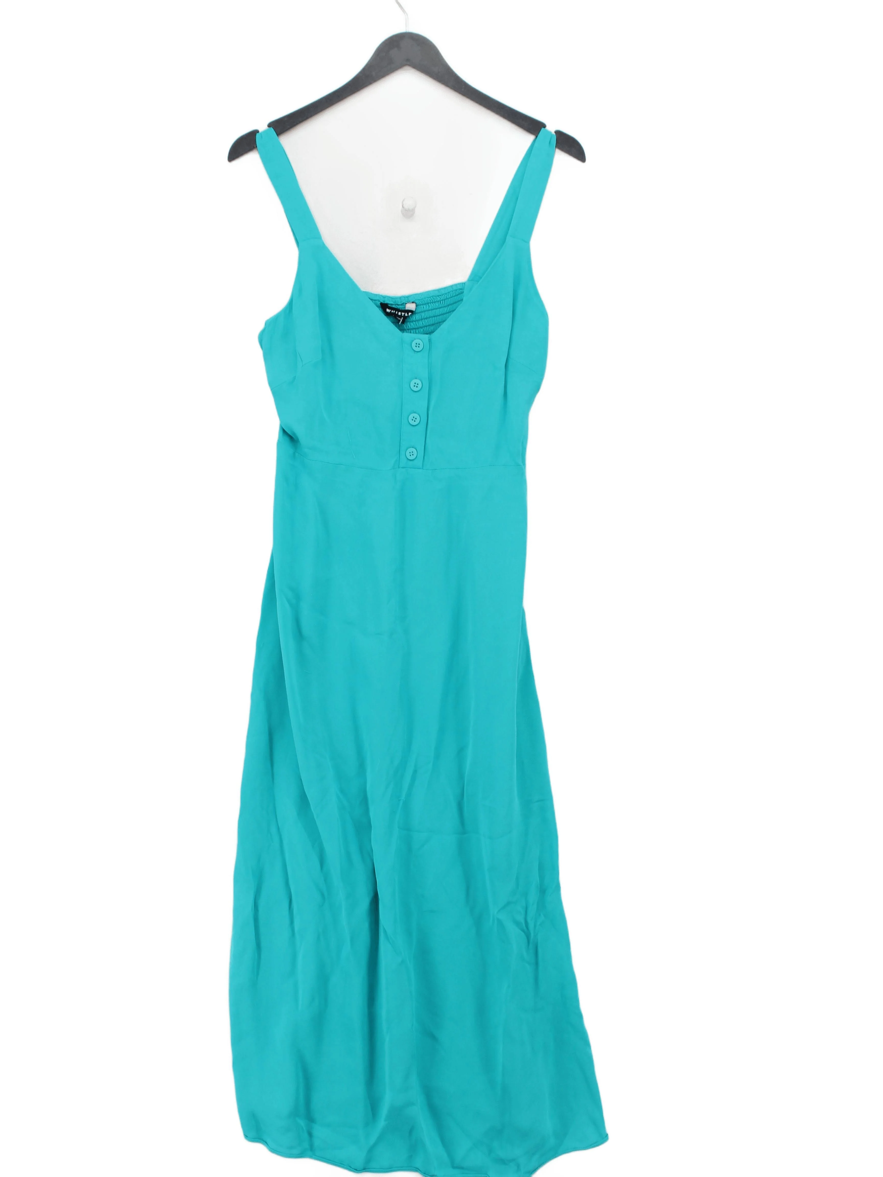 Whistles Tank Midi Dress UK10 in Green