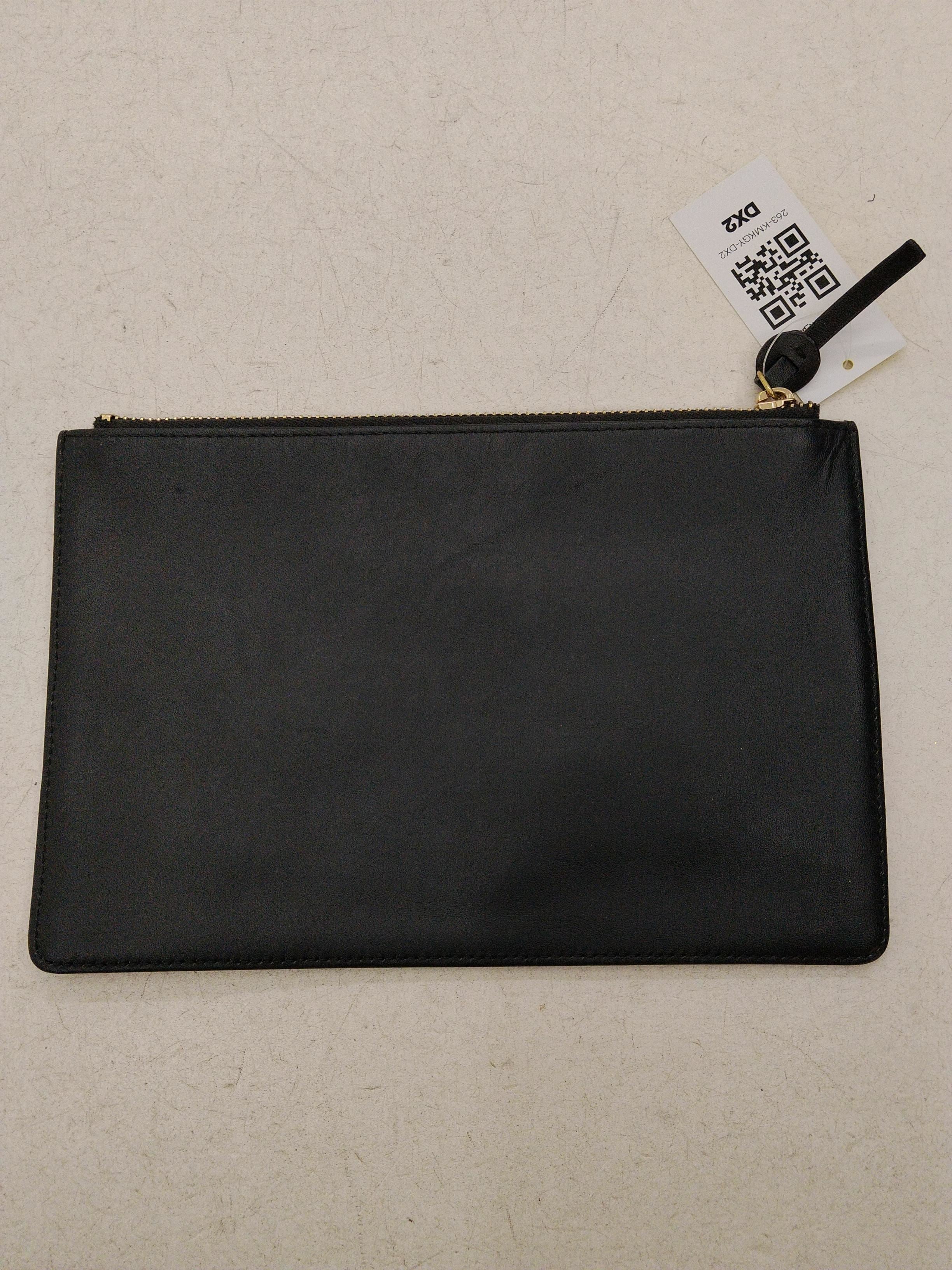 Whistles Women's Bag Black 100% Leather Clutch - Image 2