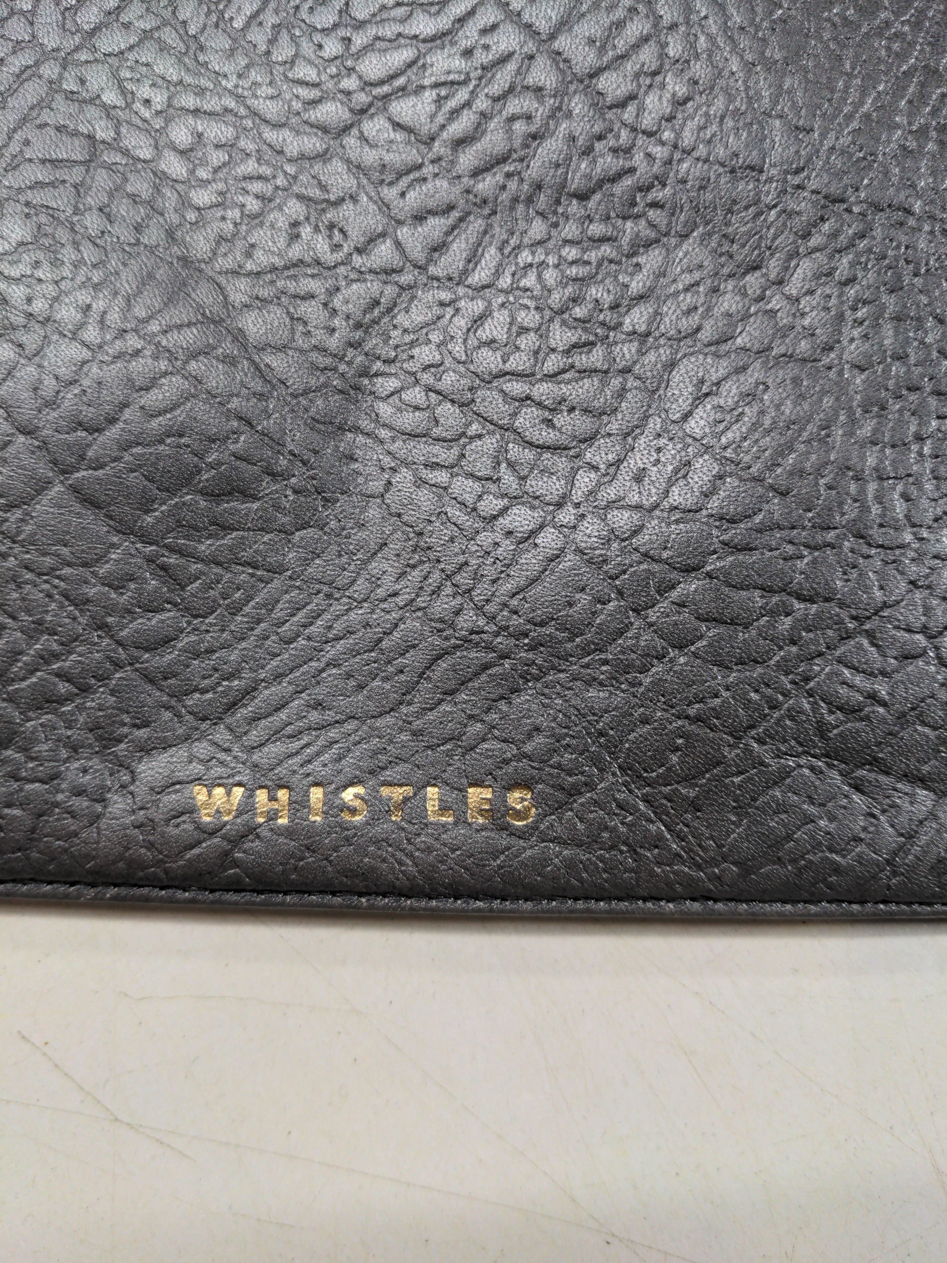 Whistles Women's Bag Grey 100% Faux Leather Clutch - Image 5