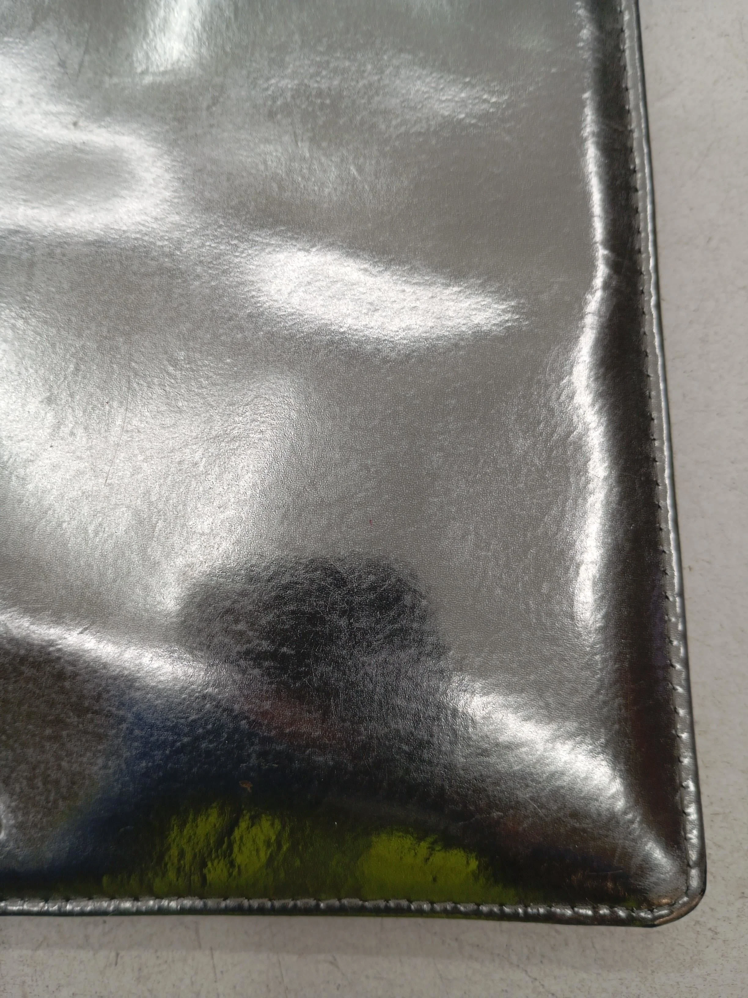 Whistles Women's Bag Silver 100% Faux Leather Clutch - Image 3
