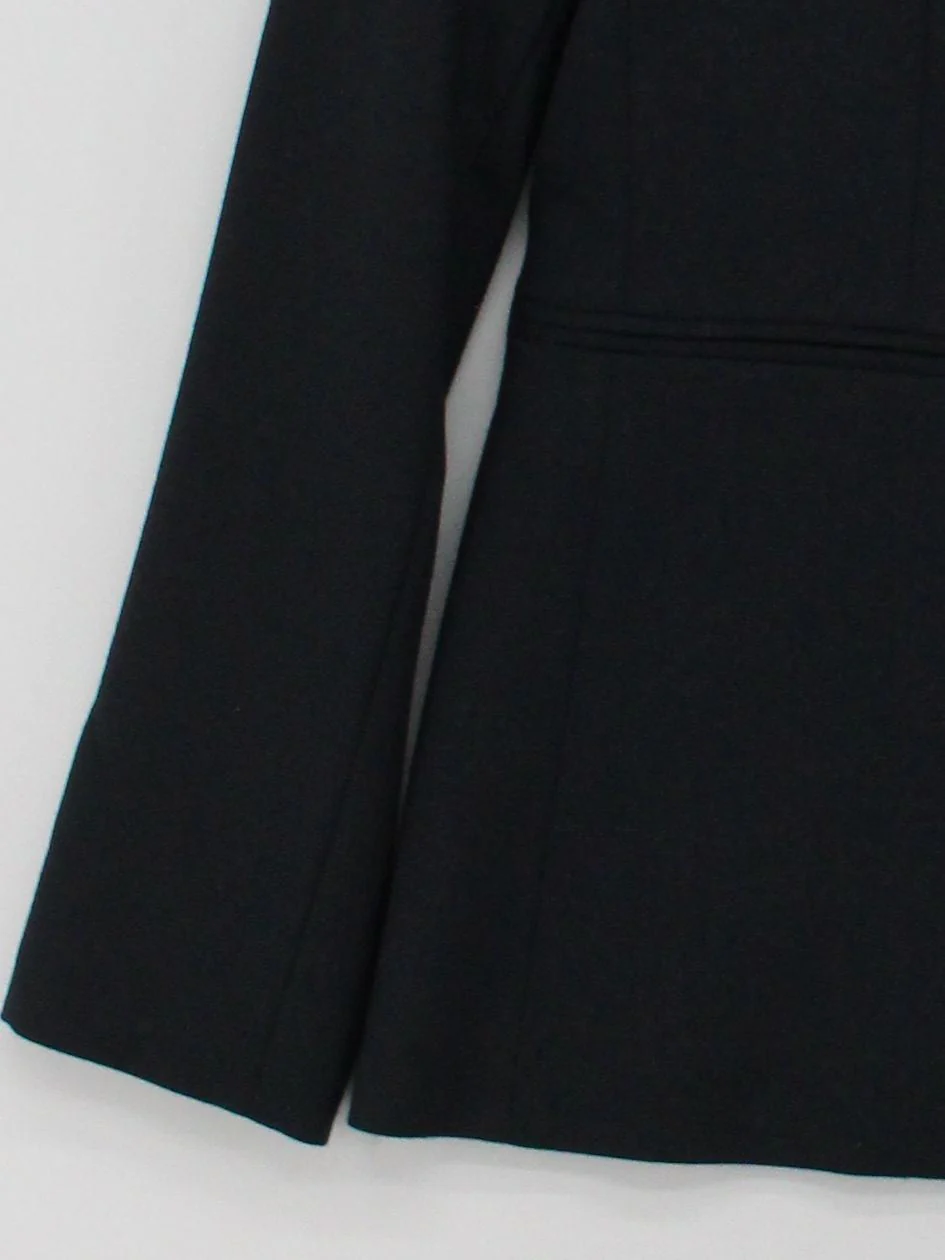 Whistles Women's Blazer UK 10 Black Polyester - Image 4