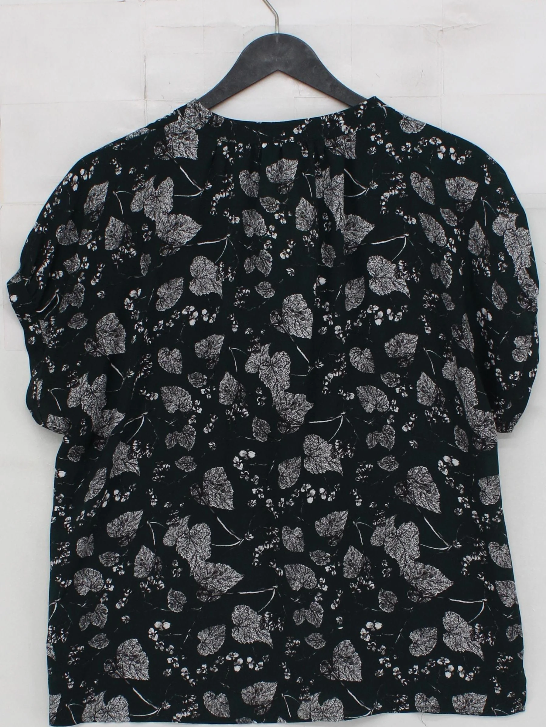 Whistles Women's Blouse S Green 100% Polyester Basic - Image 2