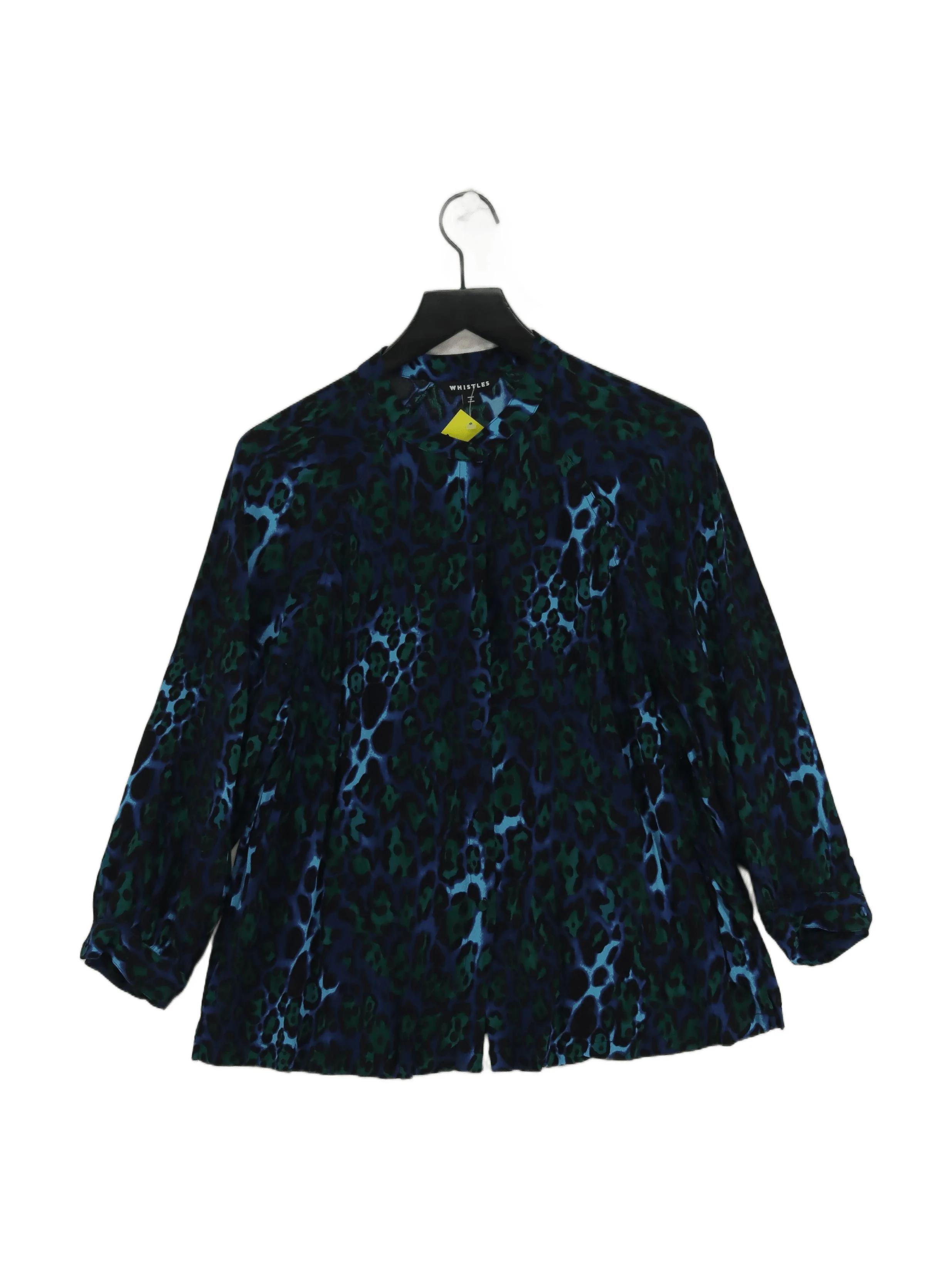 Whistles Women's Blouse UK 18 Multi 100% Viscose Basic