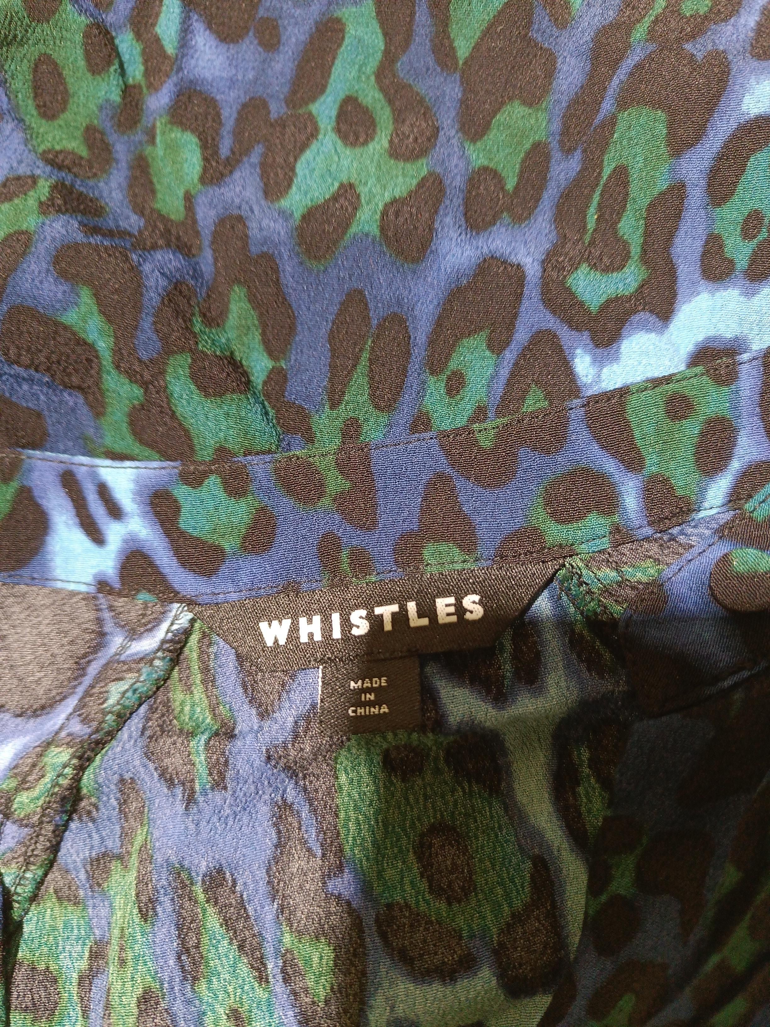 Whistles Women's Blouse UK 18 Multi 100% Viscose Basic - Image 5