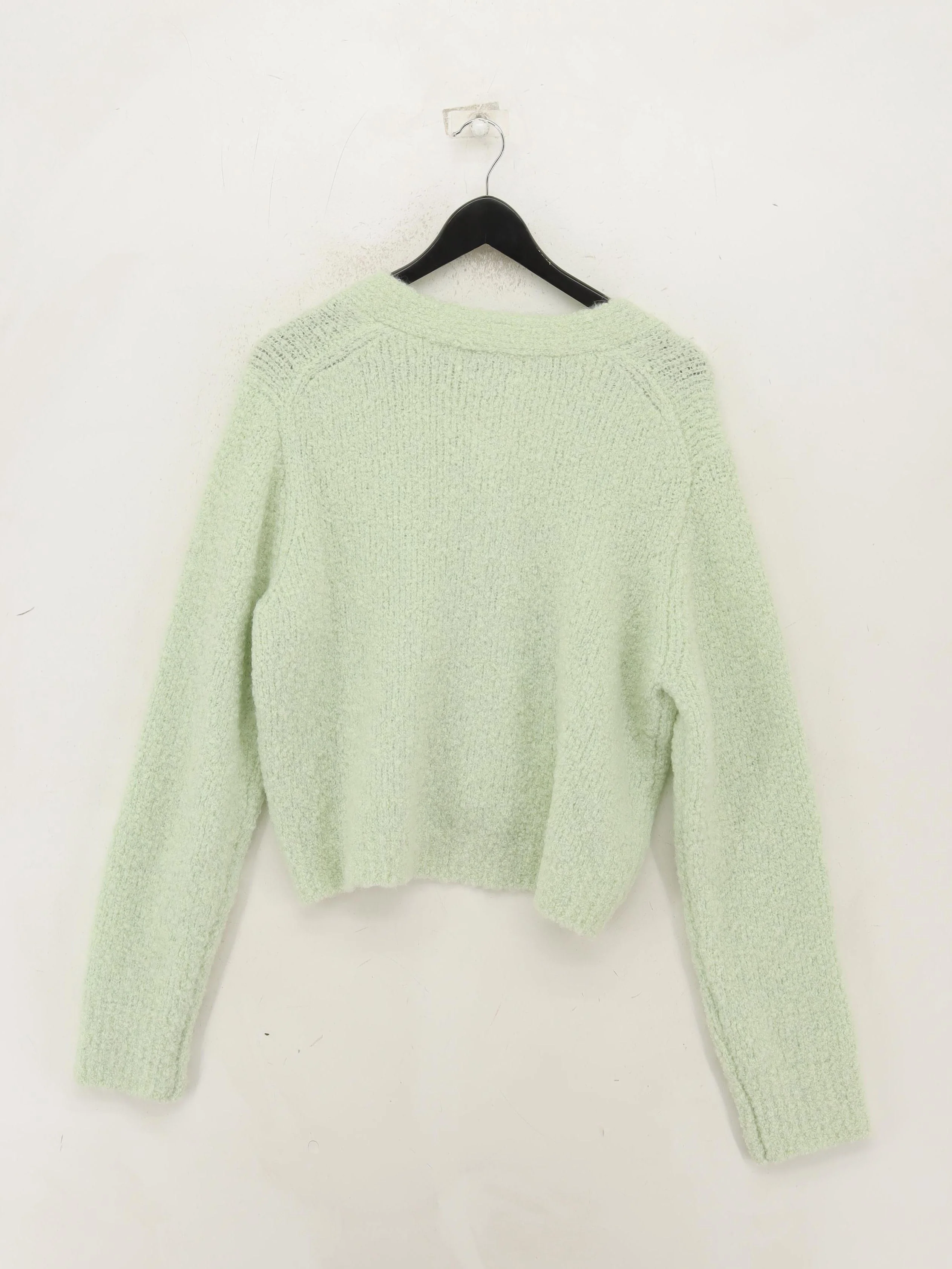 Whistles Women's Cardigan M Green Wool - Image 2