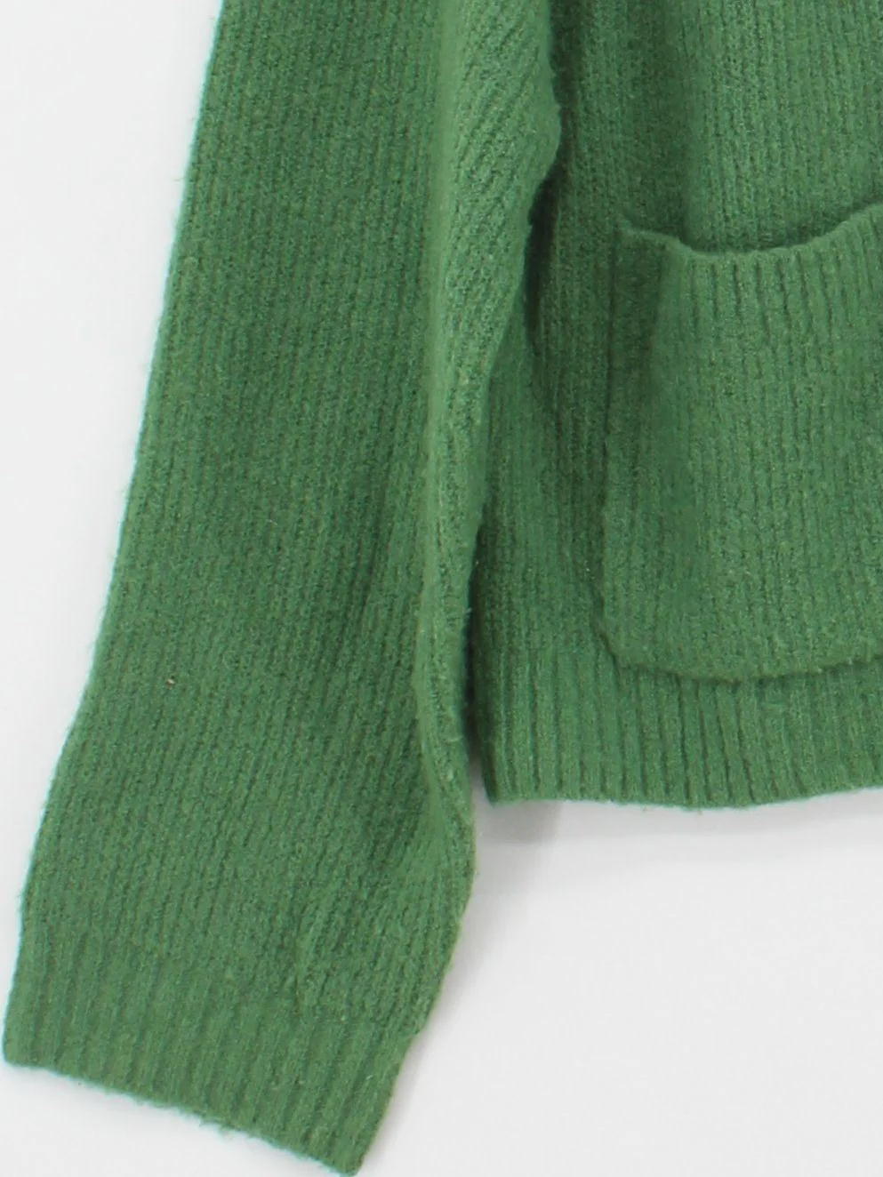 Whistles Women's Cardigan M Green Wool - Image 4