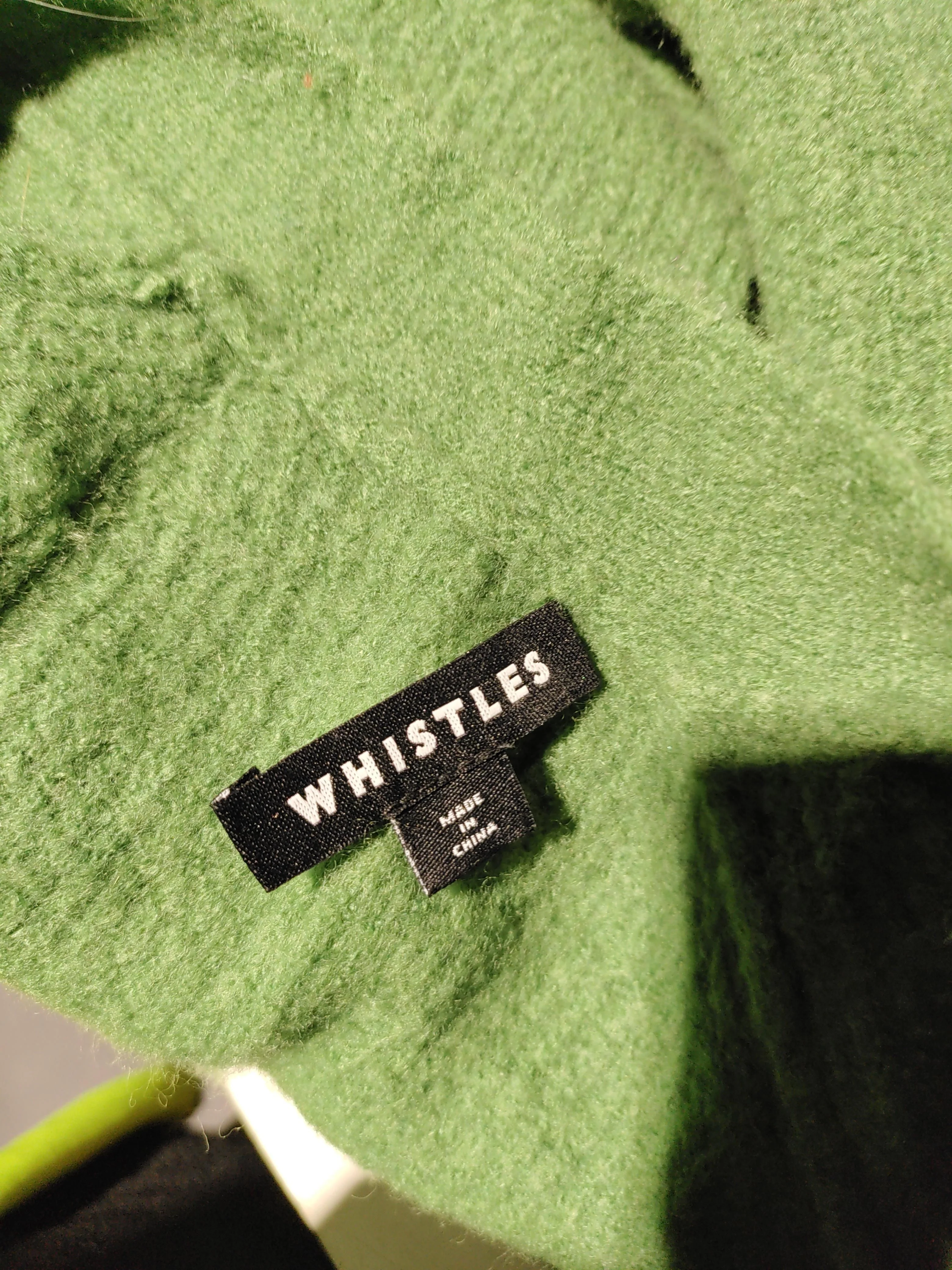 Whistles Women's Cardigan M Green Wool - Image 6