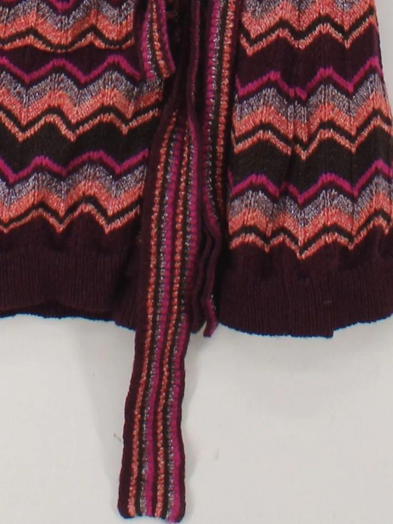 Whistles Women's Cardigan S Multi Wool with Nylon, Polyester, Other Cardigan - Image 4