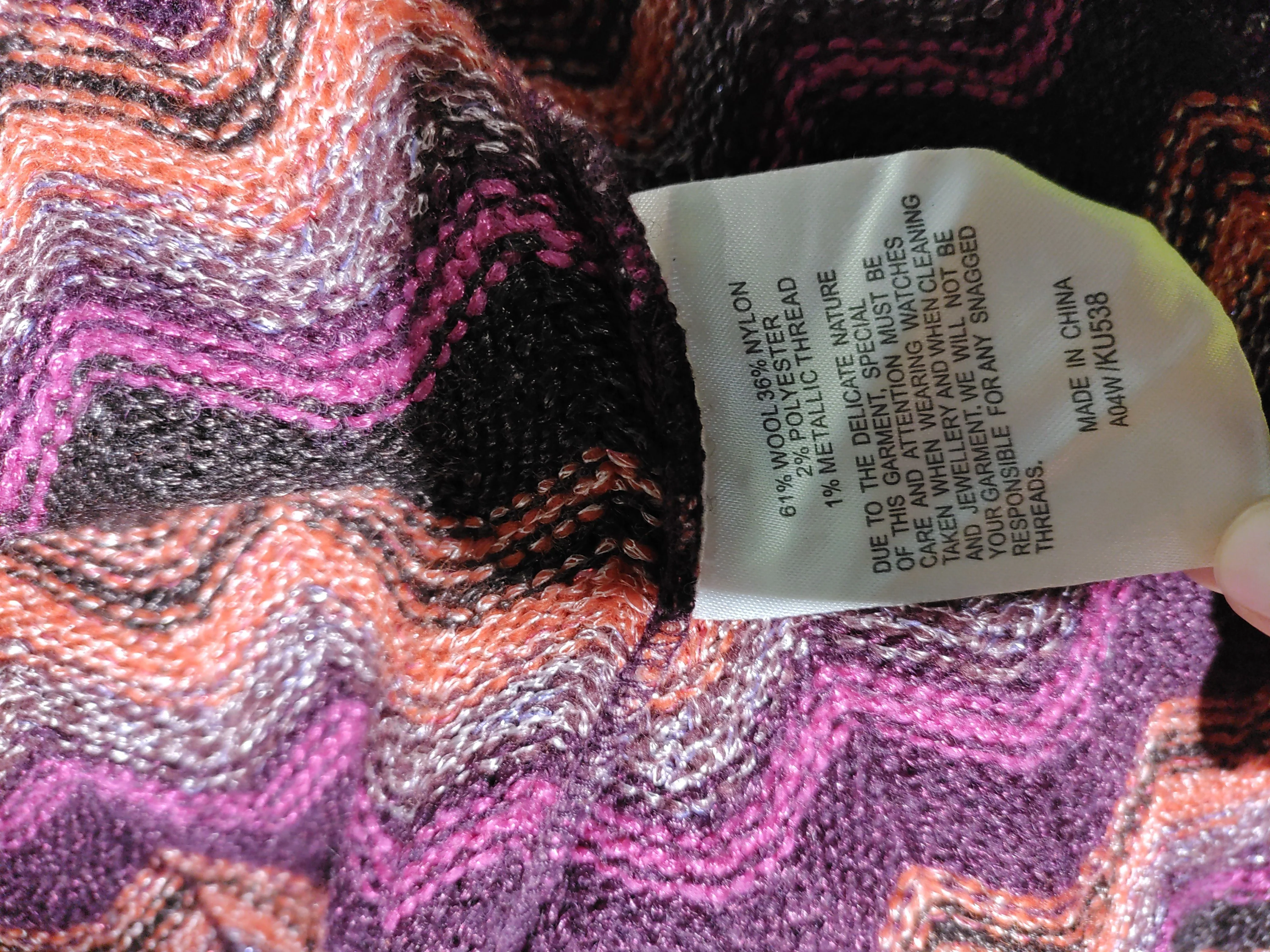 Whistles Women's Cardigan S Multi Wool with Nylon, Polyester, Other Cardigan - Image 6