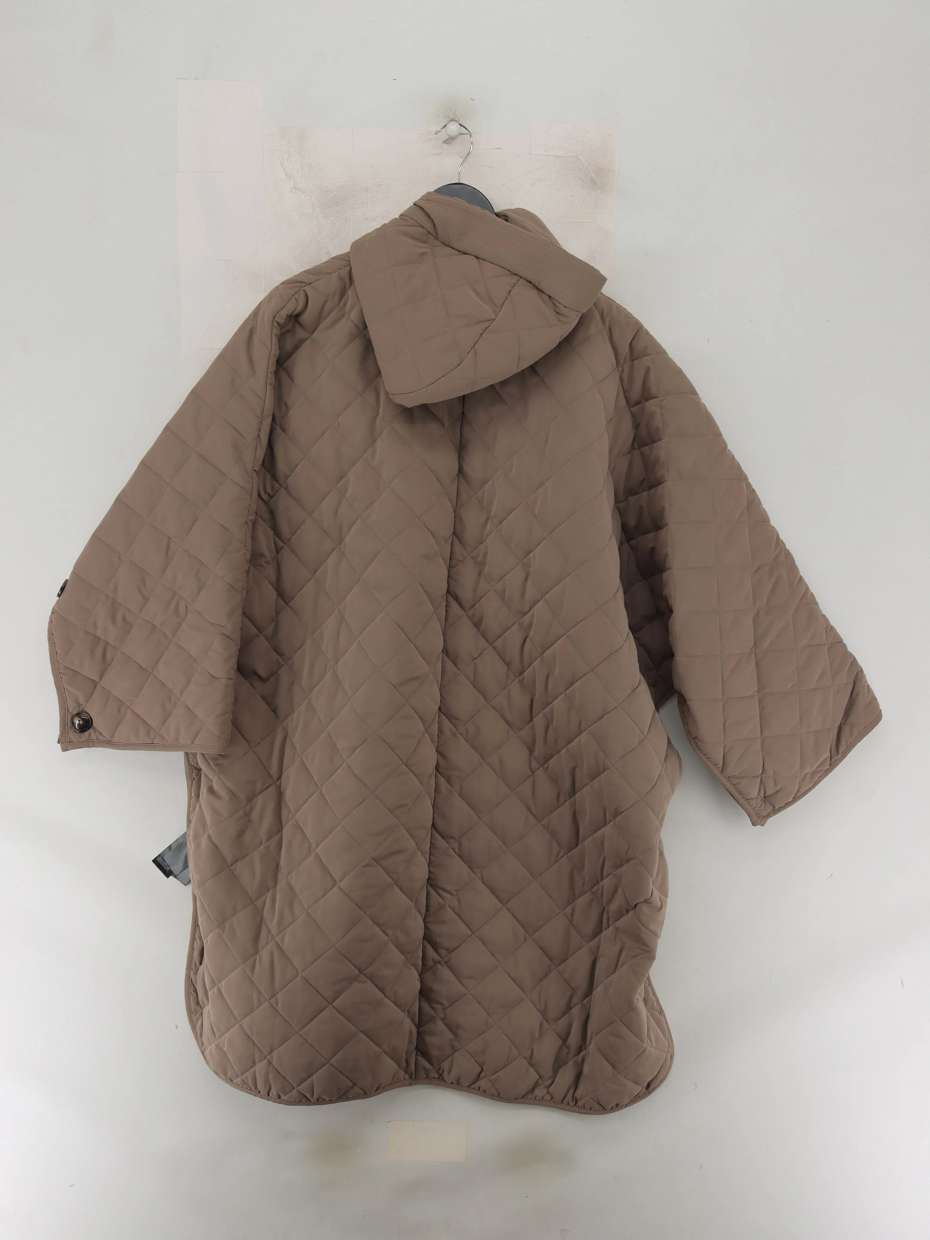 Whistles Women's Coat M Tan 100% Polyester Overcoat - Image 2