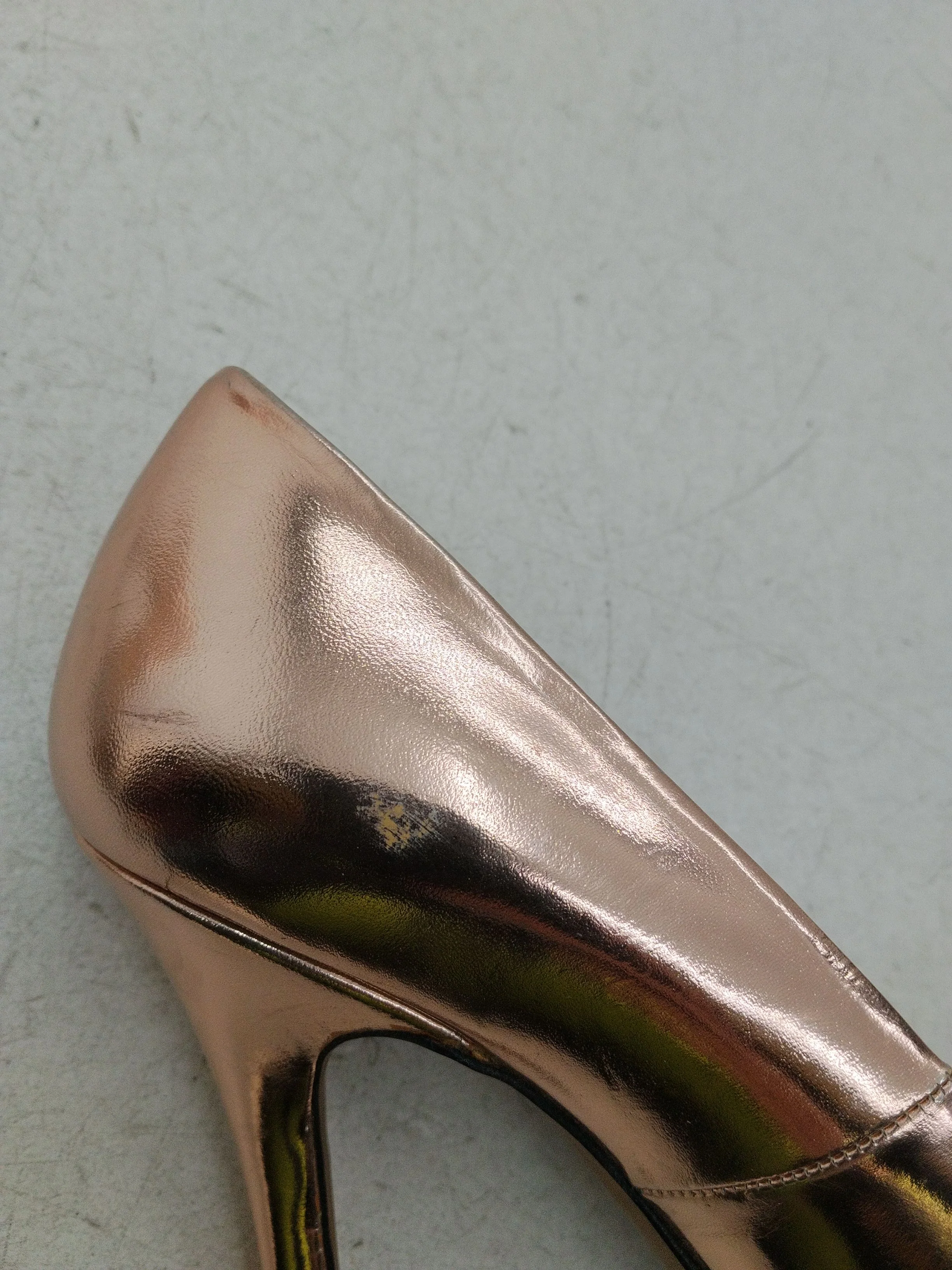 Whistles Women's Heels UK 5 Gold 100% Other Court - Image 8