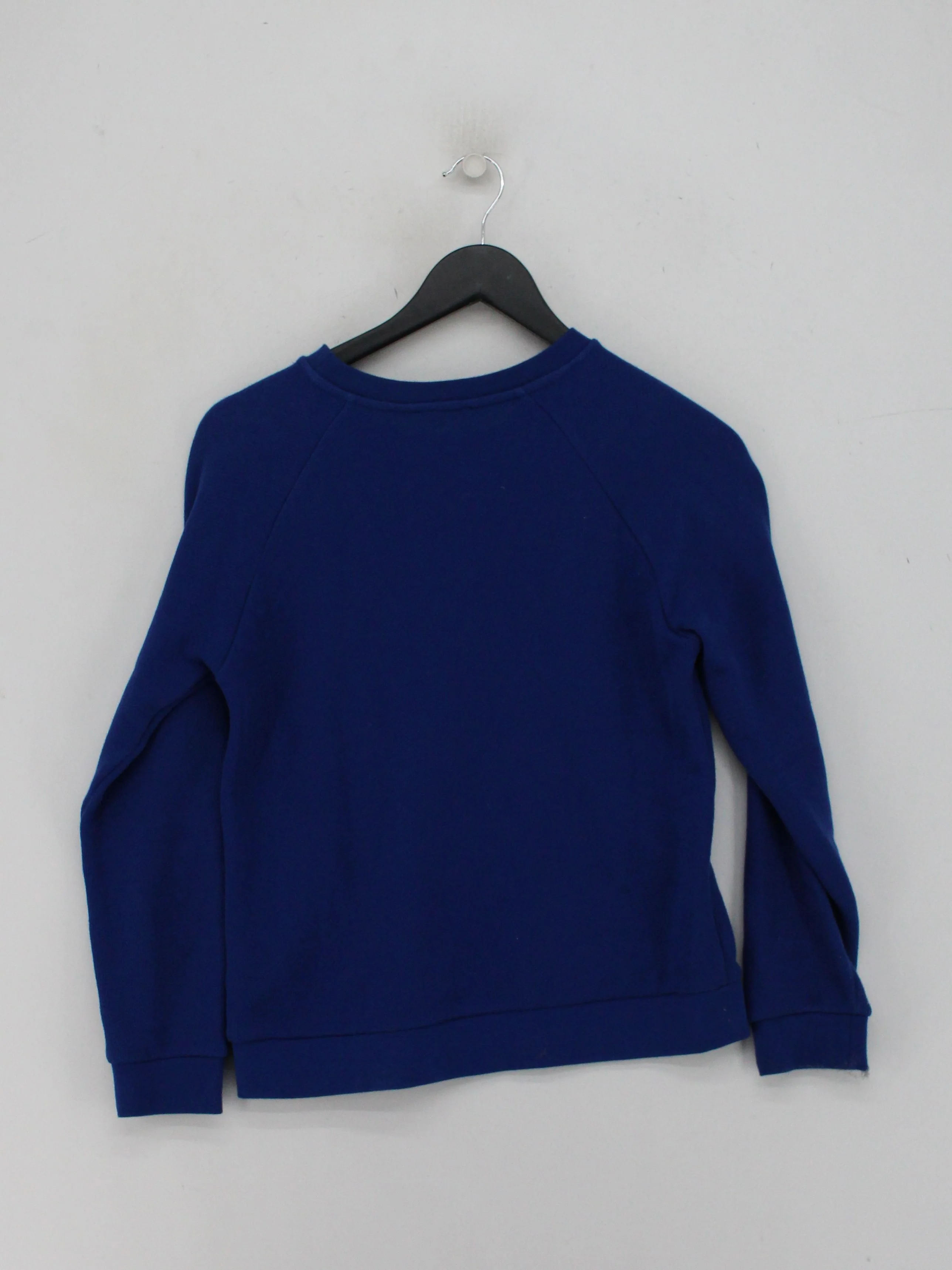 Whistles Women's Hoodie XS Blue Graphic 100% Cotton Pullover - Image 2