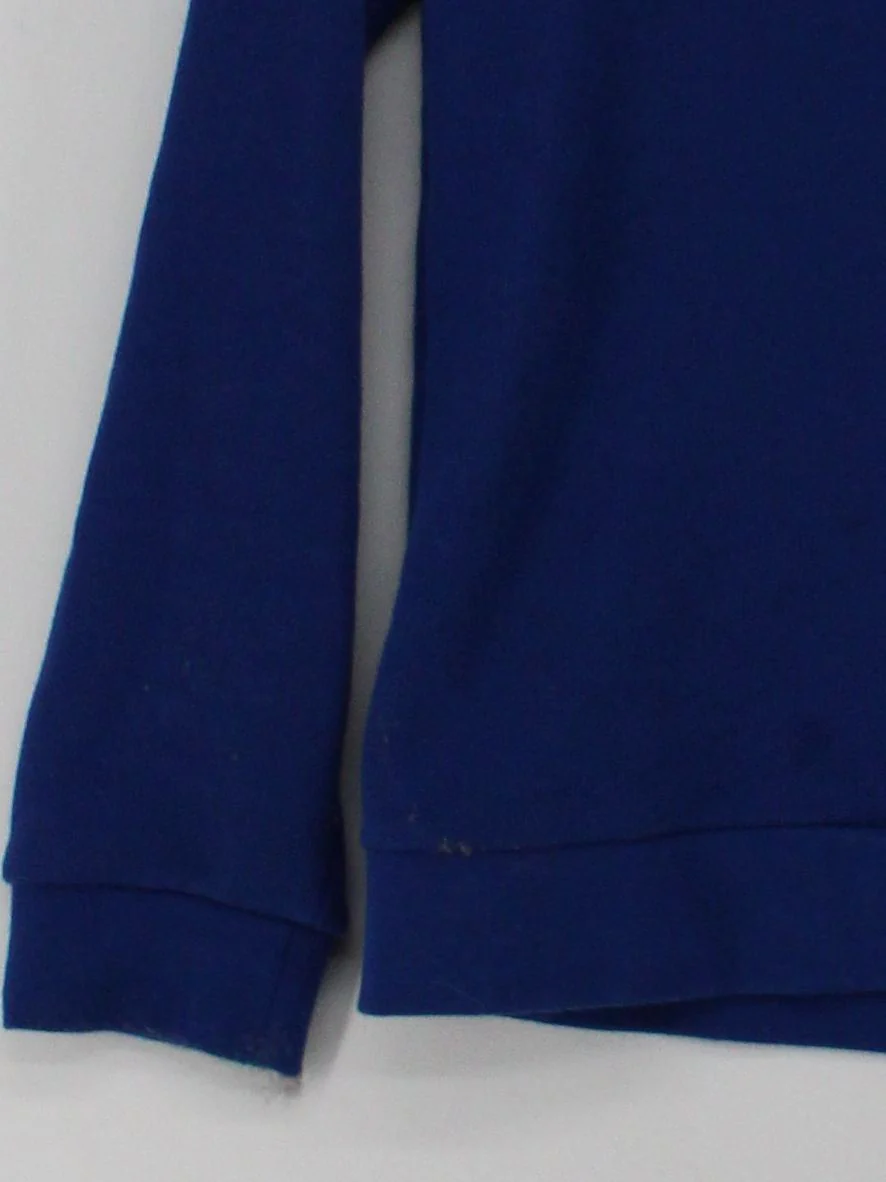 Whistles Women's Hoodie XS Blue Graphic 100% Cotton Pullover - Image 4
