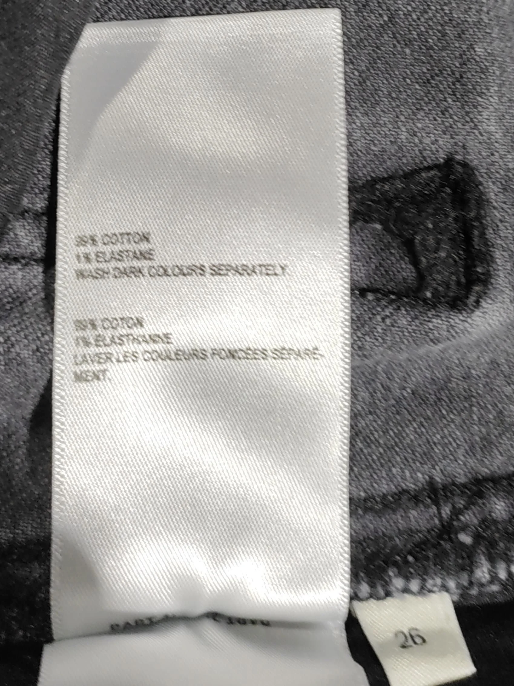 Whistles Women's Jeans W 26 in Black Cotton with Elastane Mom - Image 6