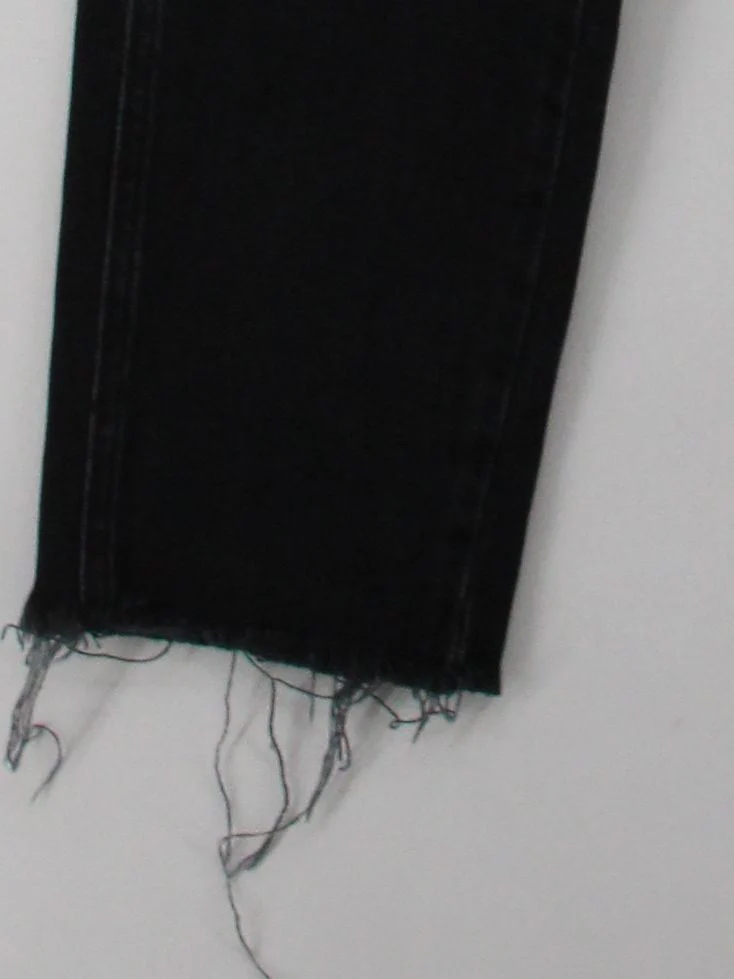 Whistles Women's Jeans W 28 in Black Cotton with Elastane Straight - Image 4
