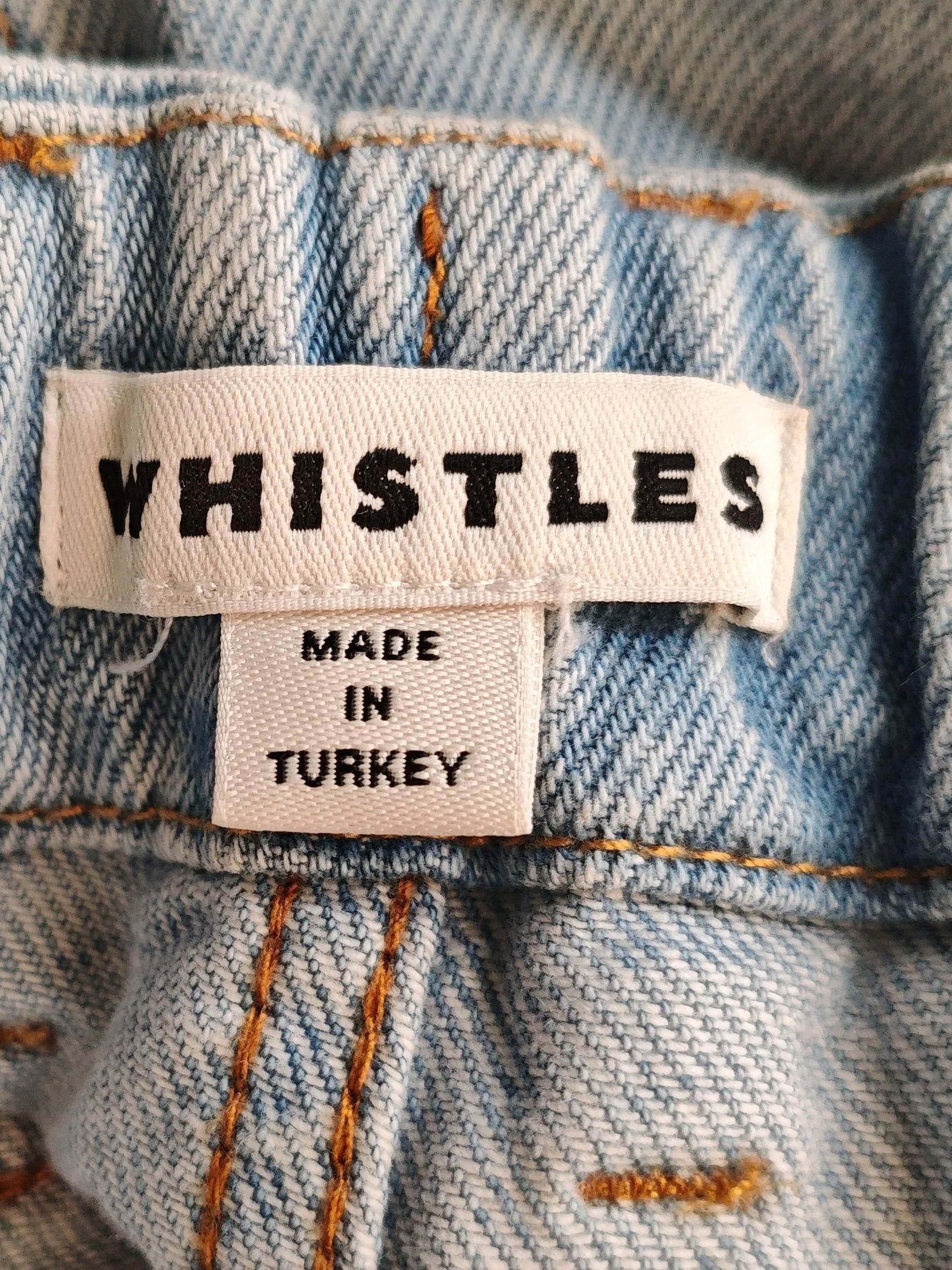 Whistles Women's Jeans W 30 in Blue 100% Cotton Mom - Image 6