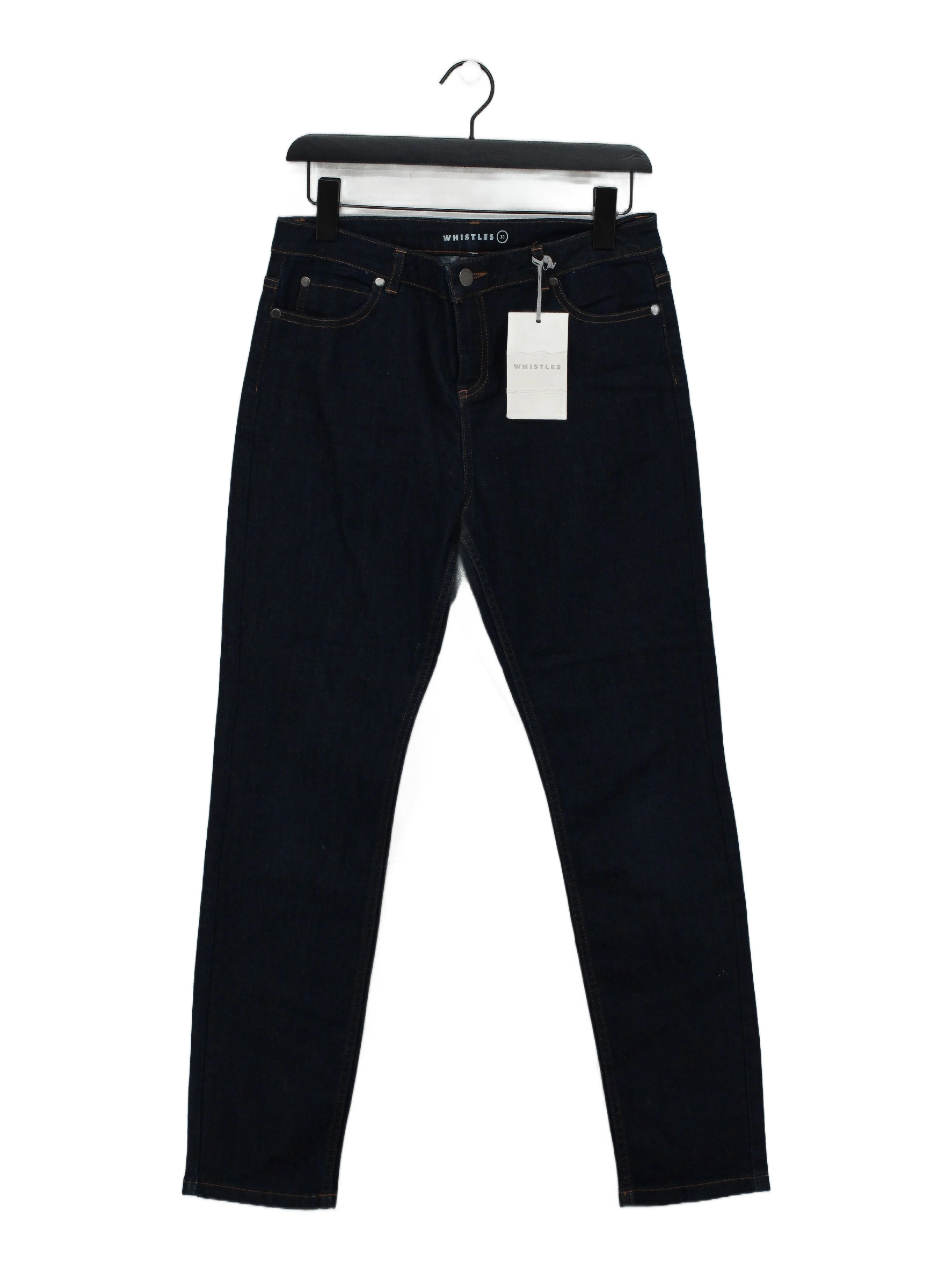 Whistles Women's Jeans W 30 in Blue 100% Other Straight New with tags