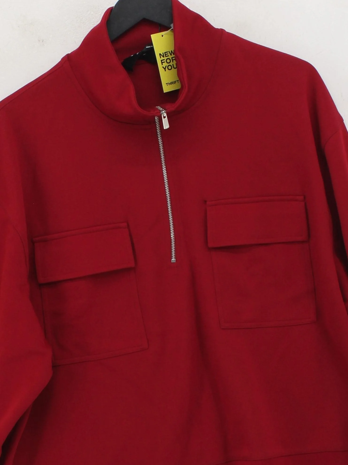 Whistles Women's Jumper L Red Cotton New with tags - Image 3