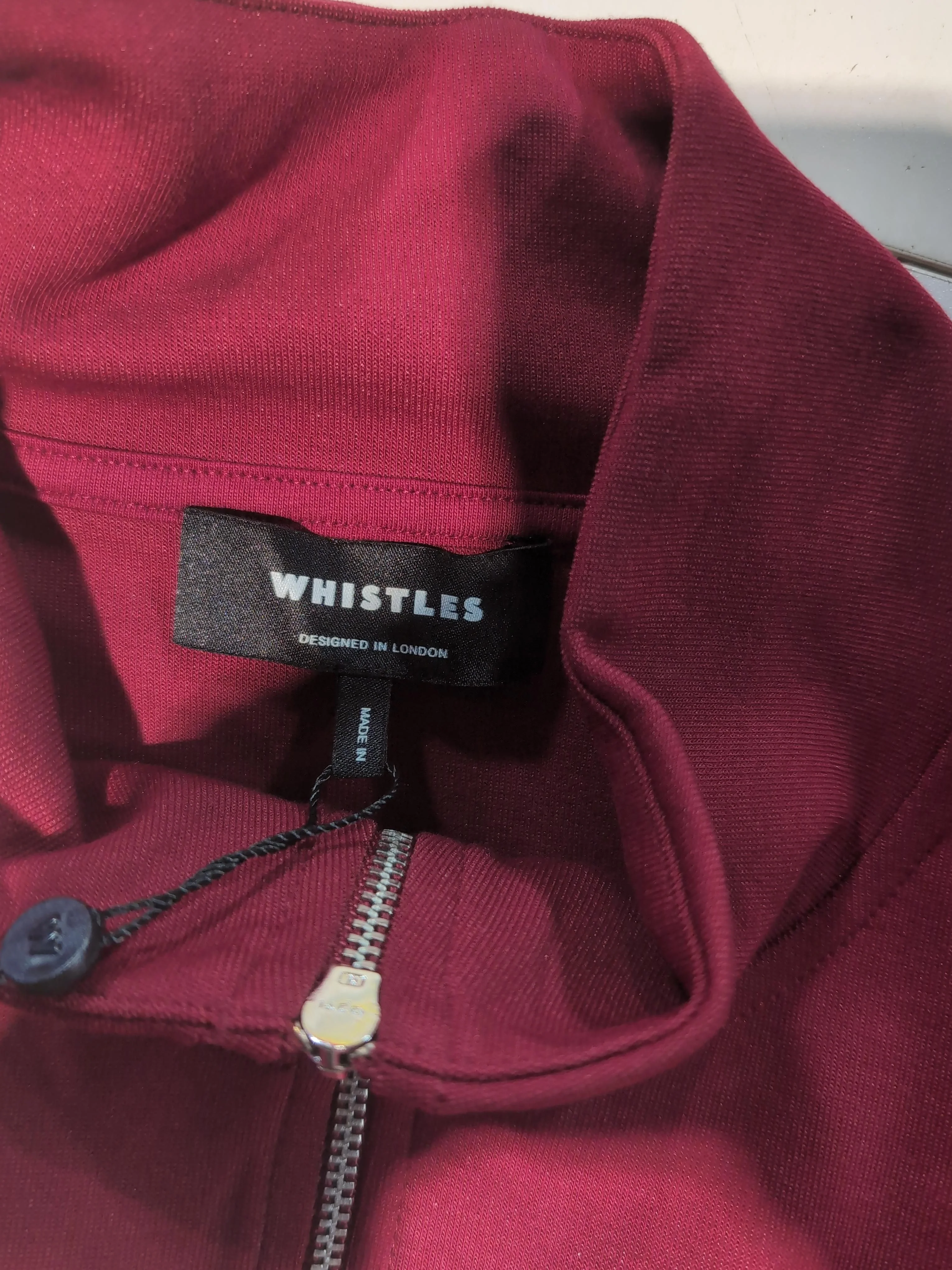 Whistles Women's Jumper L Red Cotton New with tags - Image 5