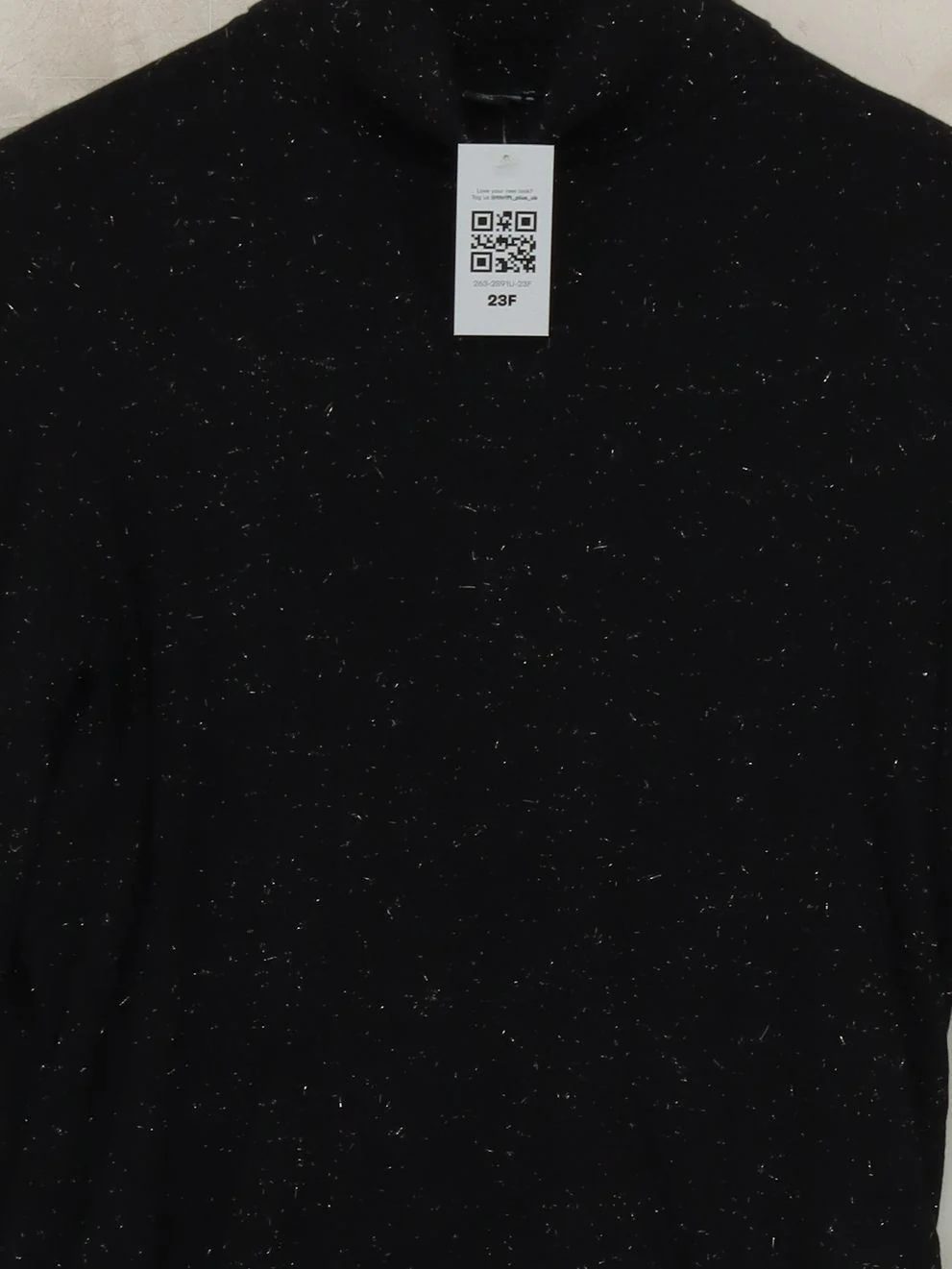 Whistles Women's Jumper M Black Viscose with Polyamide, Other Roll Neck Pullover - Image 3
