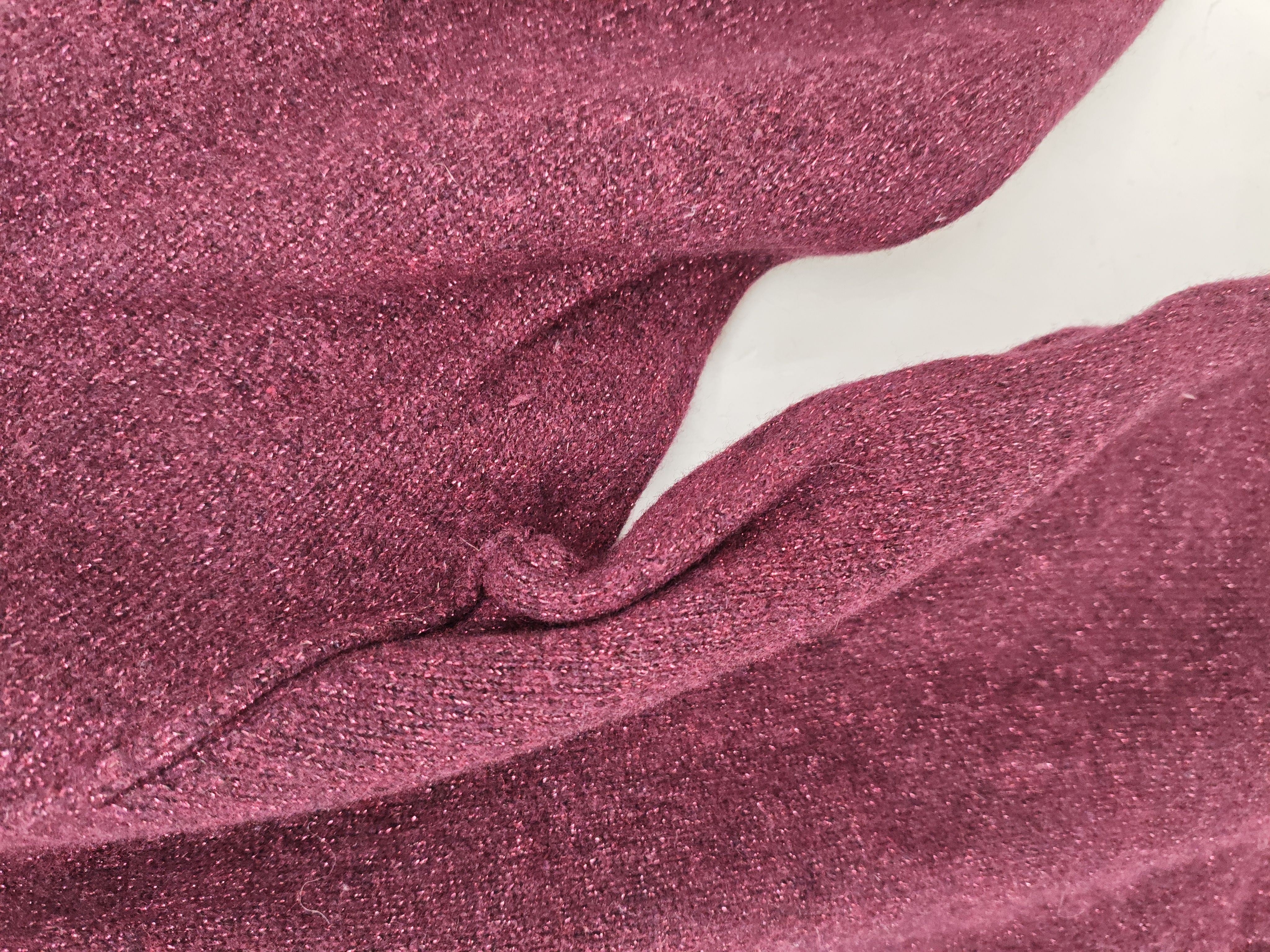 Whistles Women's Jumper M Red Wool with Polyester, Other High Neck Pullover - Image 5
