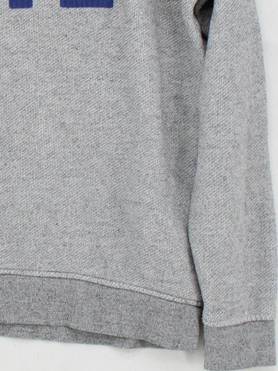 Whistles Women's Jumper S Grey Graphic Cotton with Polyester Crew Neck Pullover - Image 4